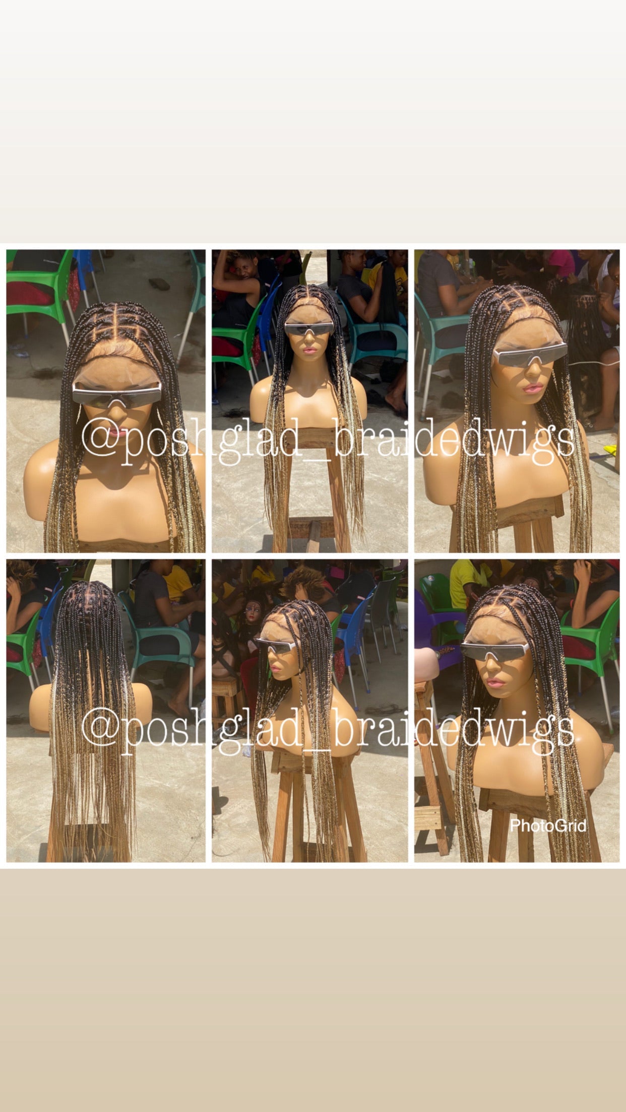 Shade Knotless Wig Shade Knotless Wig