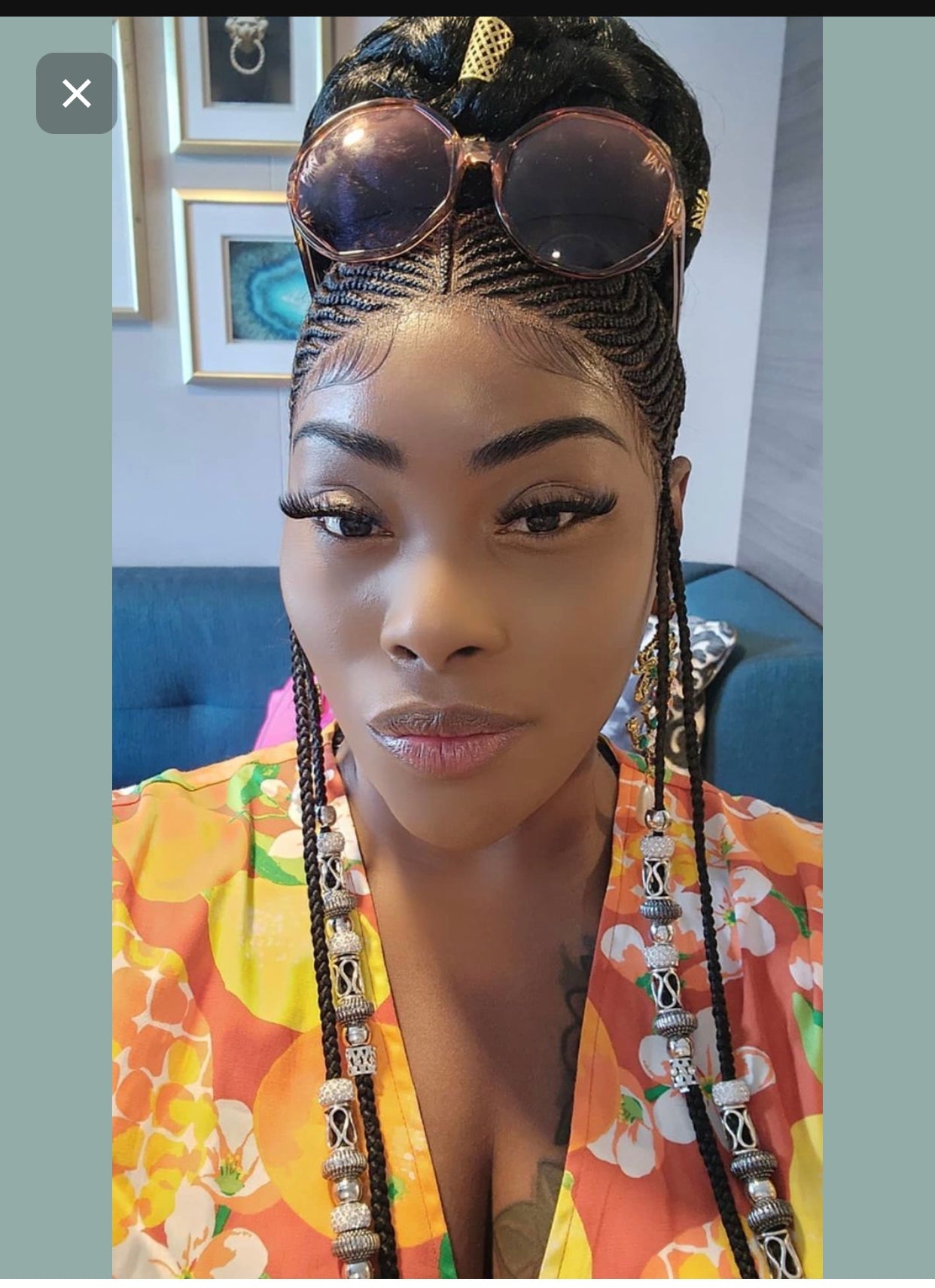 Cornrow Braid Wig Cornrow Braid Wig