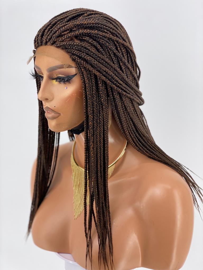 Closure Box Braid Wig - Ifeyinwa Closure Box Braid Wig - Ifeyinwa