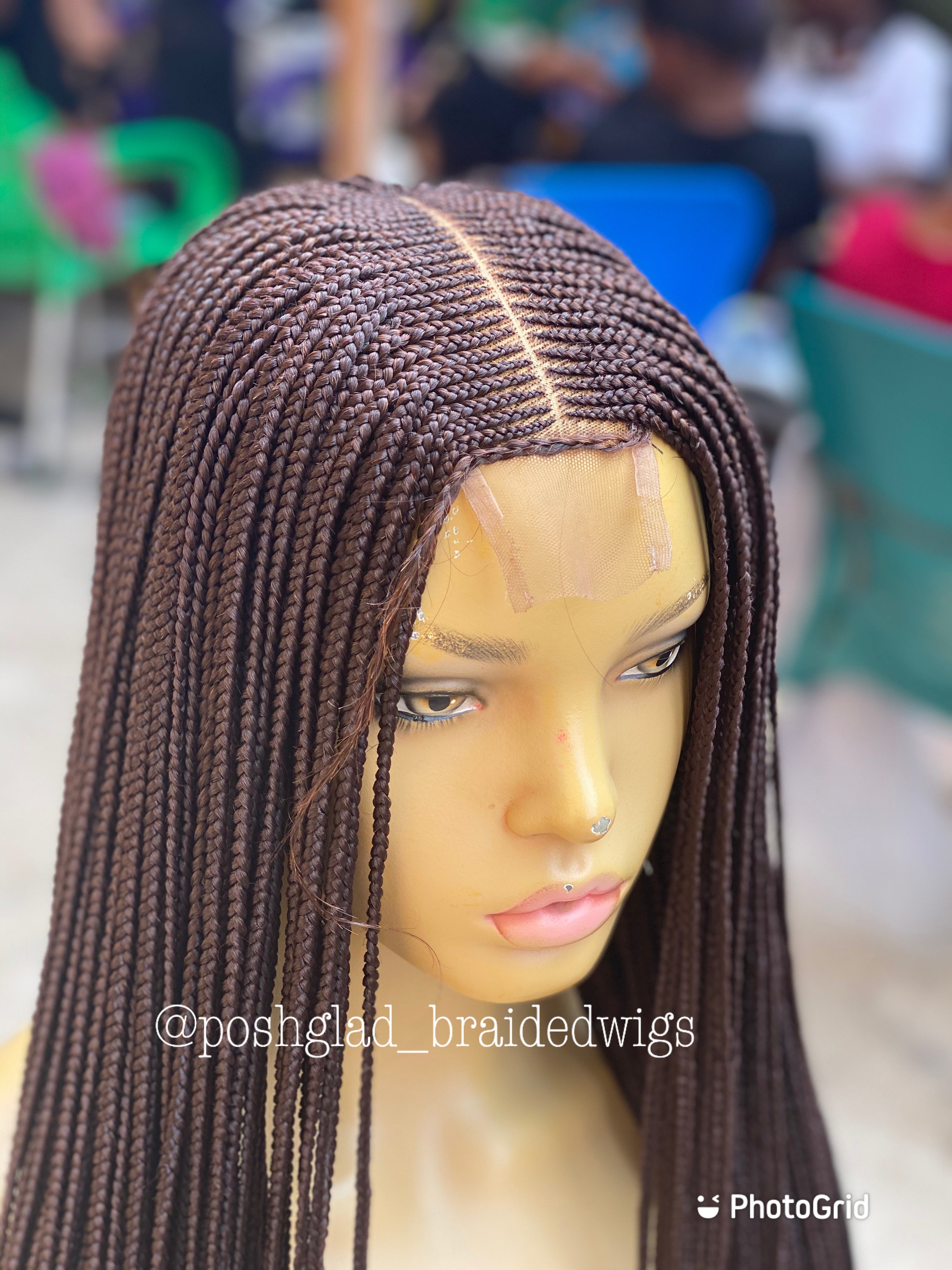 Cornrow Braid Wig Cornrow Braid Wig