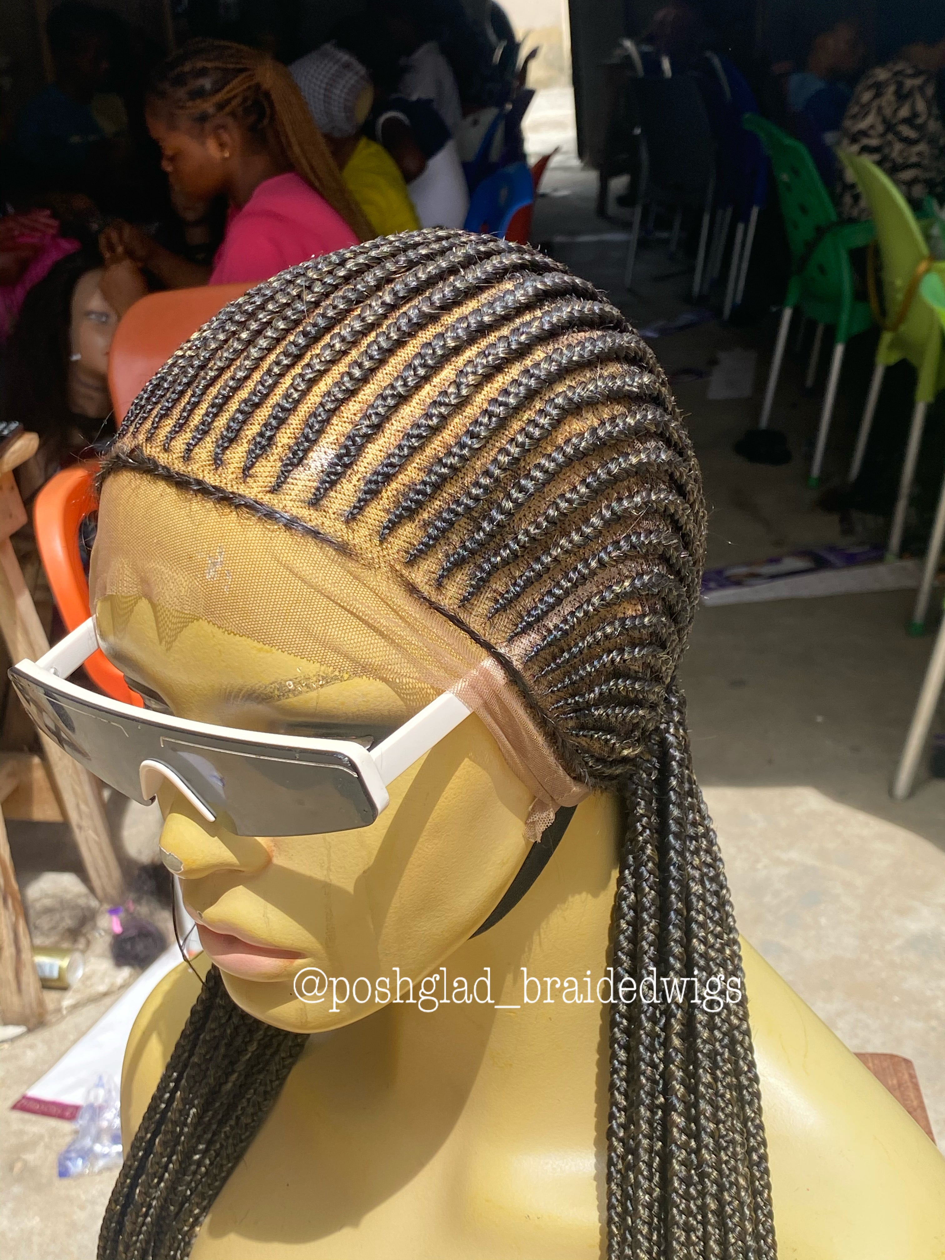 Feedin Braid Wig - Aisha cornrow Feedin Braid Wig - Aisha cornrow