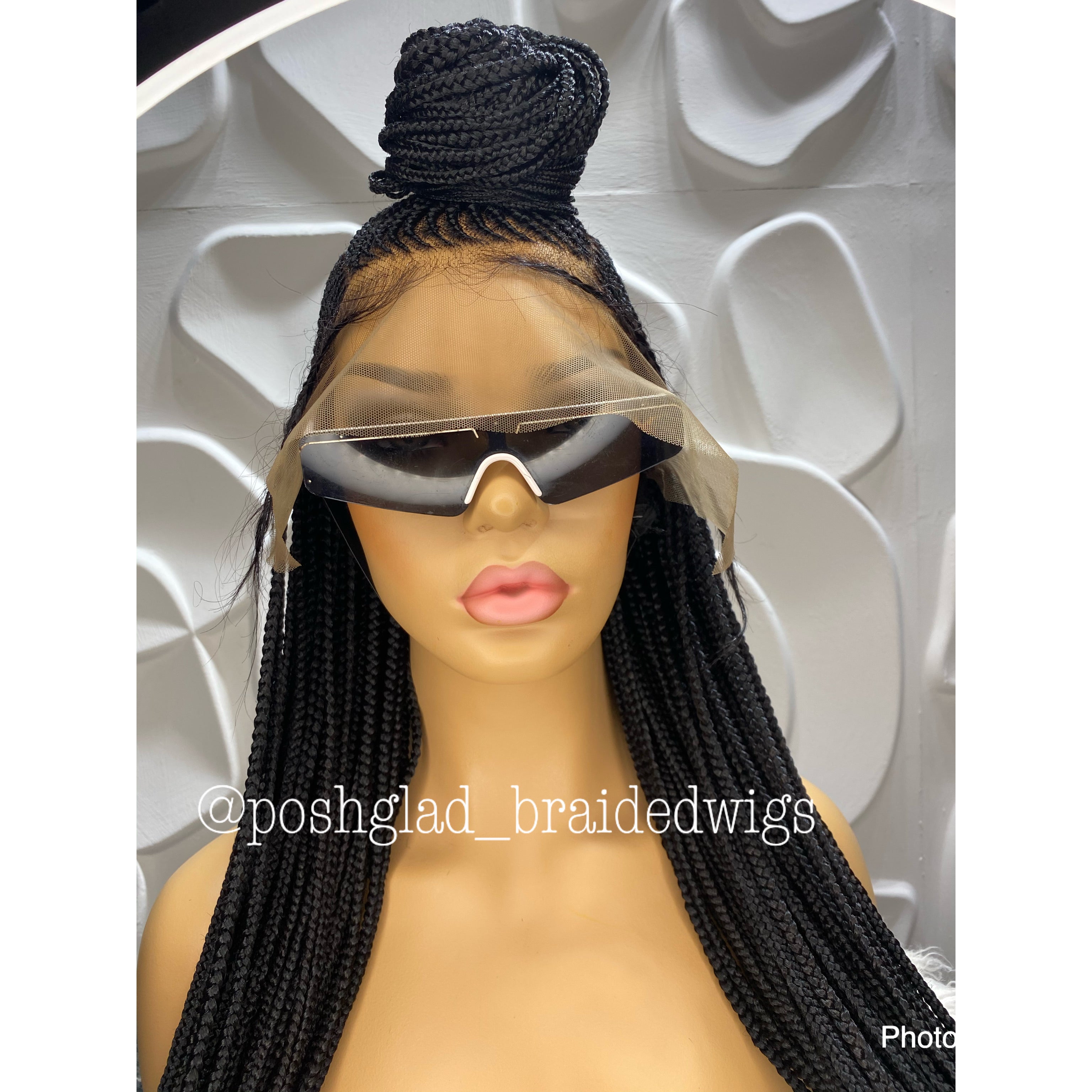 Cornrow Braid Wig (13x6 Lace Frontal) - Cele Cornrow Braid Wig (13x6 Lace Frontal) - Cele