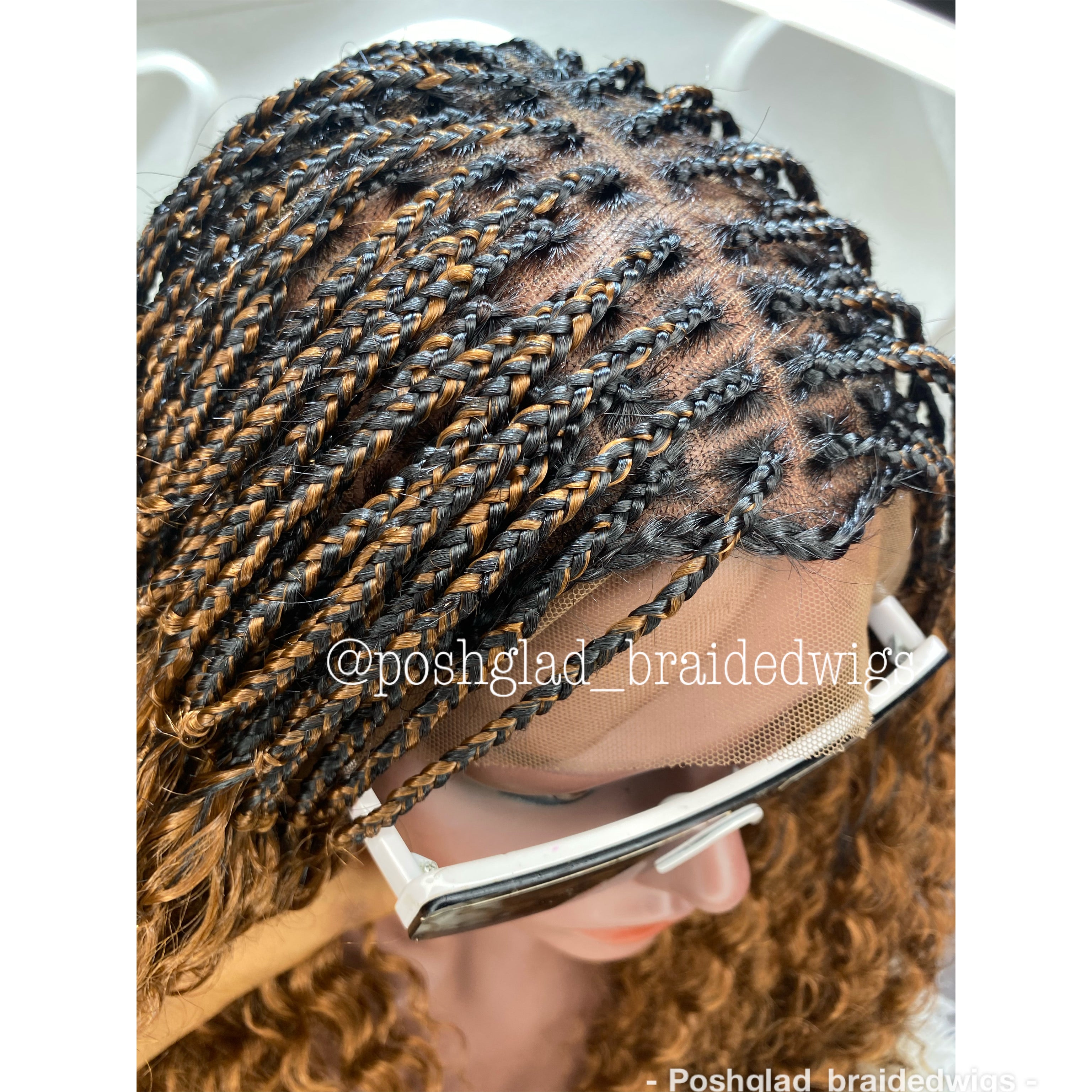 Knotless Braid Wig - Curly Braid - Chrissie Knotless Braid Wig - Curly Braid - Chrissie