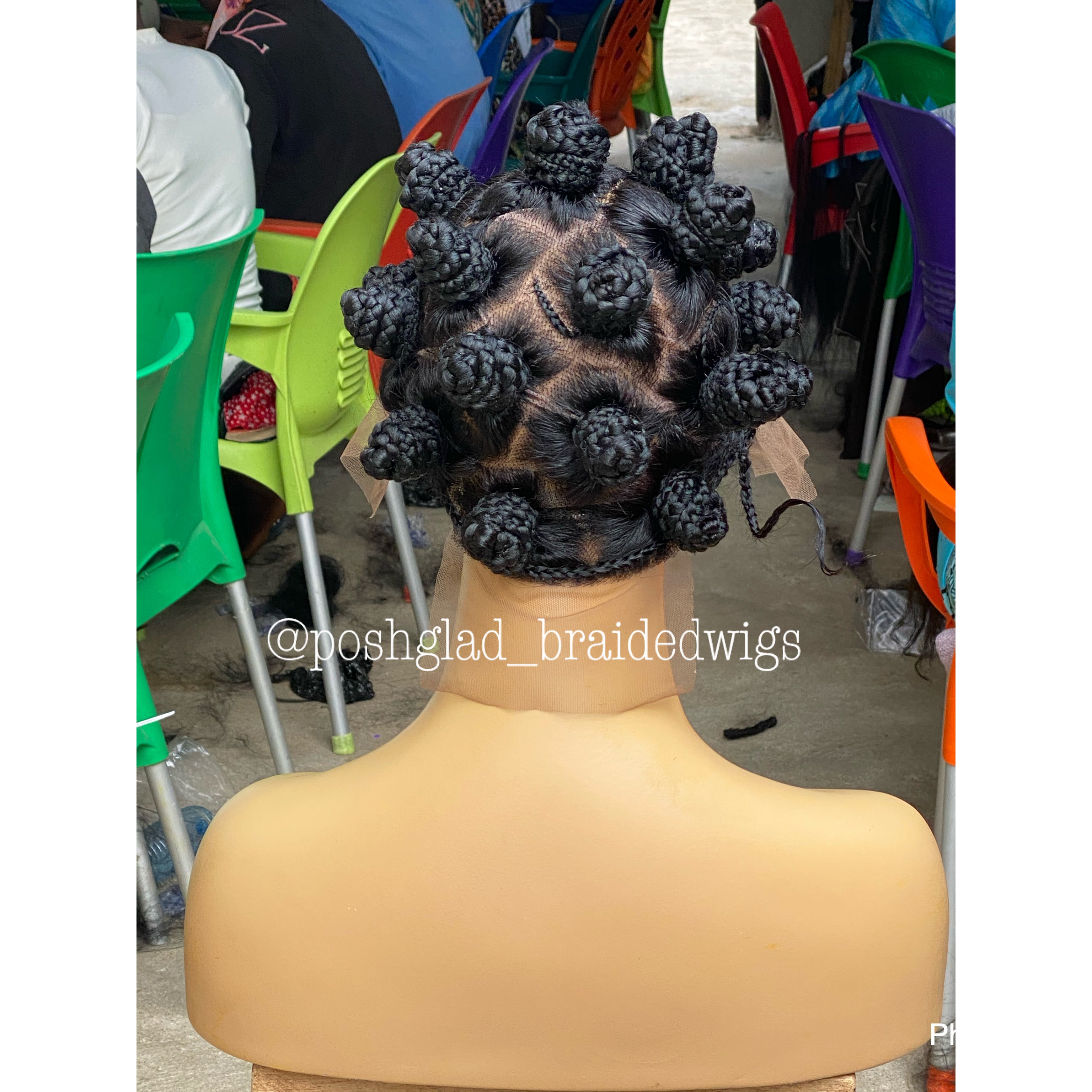 Bantu Knots Wig Bantu Knots Wig