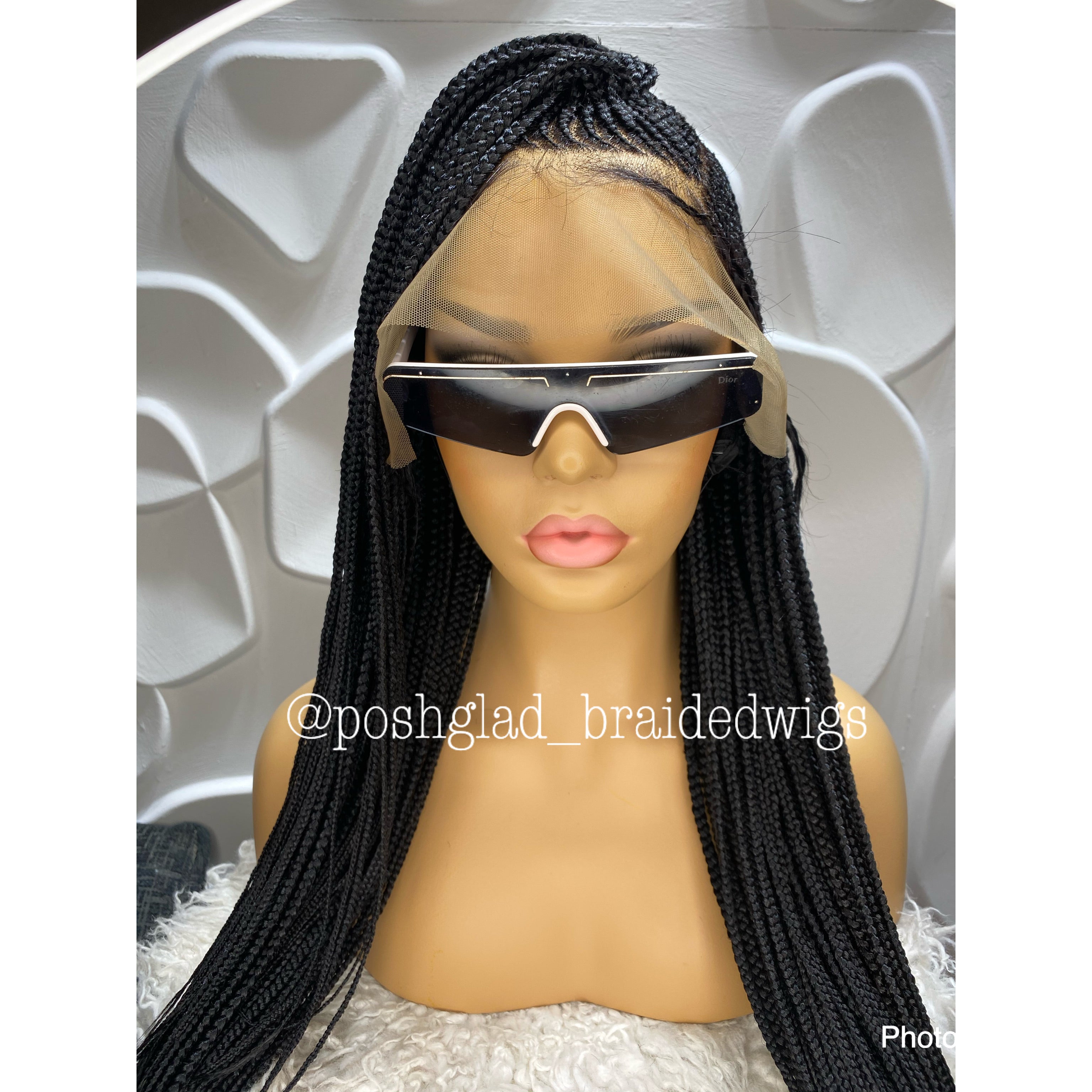 Cornrow Braid Wig (13x6 Lace Frontal) - Cele Cornrow Braid Wig (13x6 Lace Frontal) - Cele