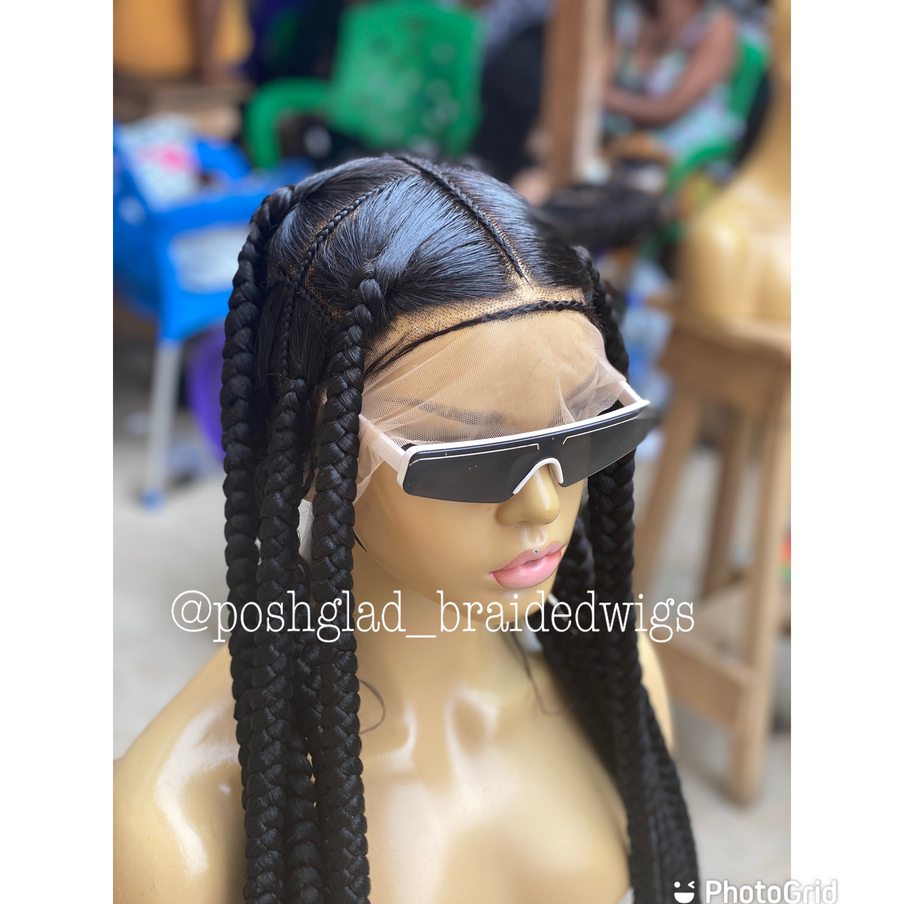 Large Jumbo Knotless Braid Wig Large Jumbo Knotless Braid Wig