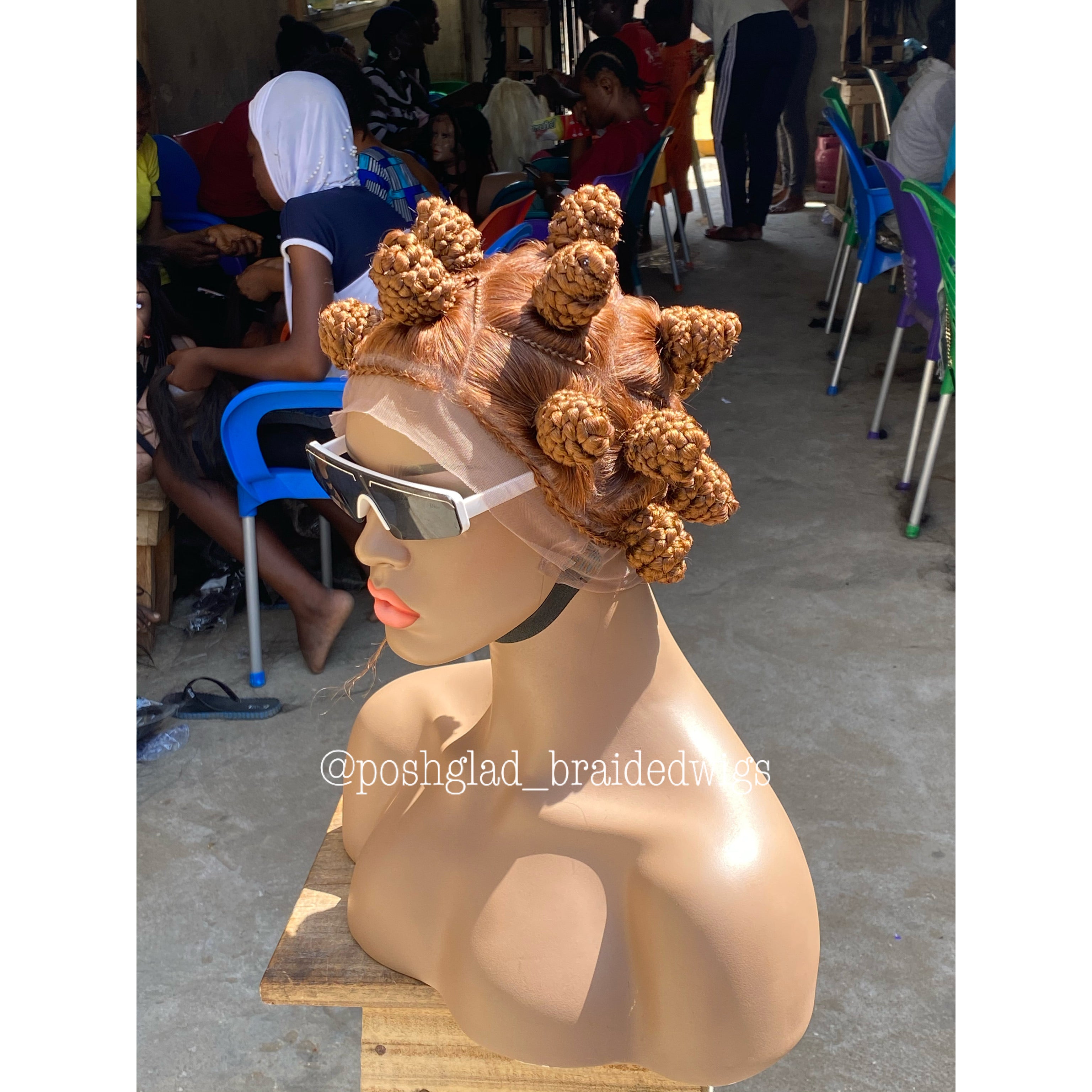Knotless Braid Wig > Bantu Knots > Jayda Knotless Braid Wig > Bantu Knots > Jayda