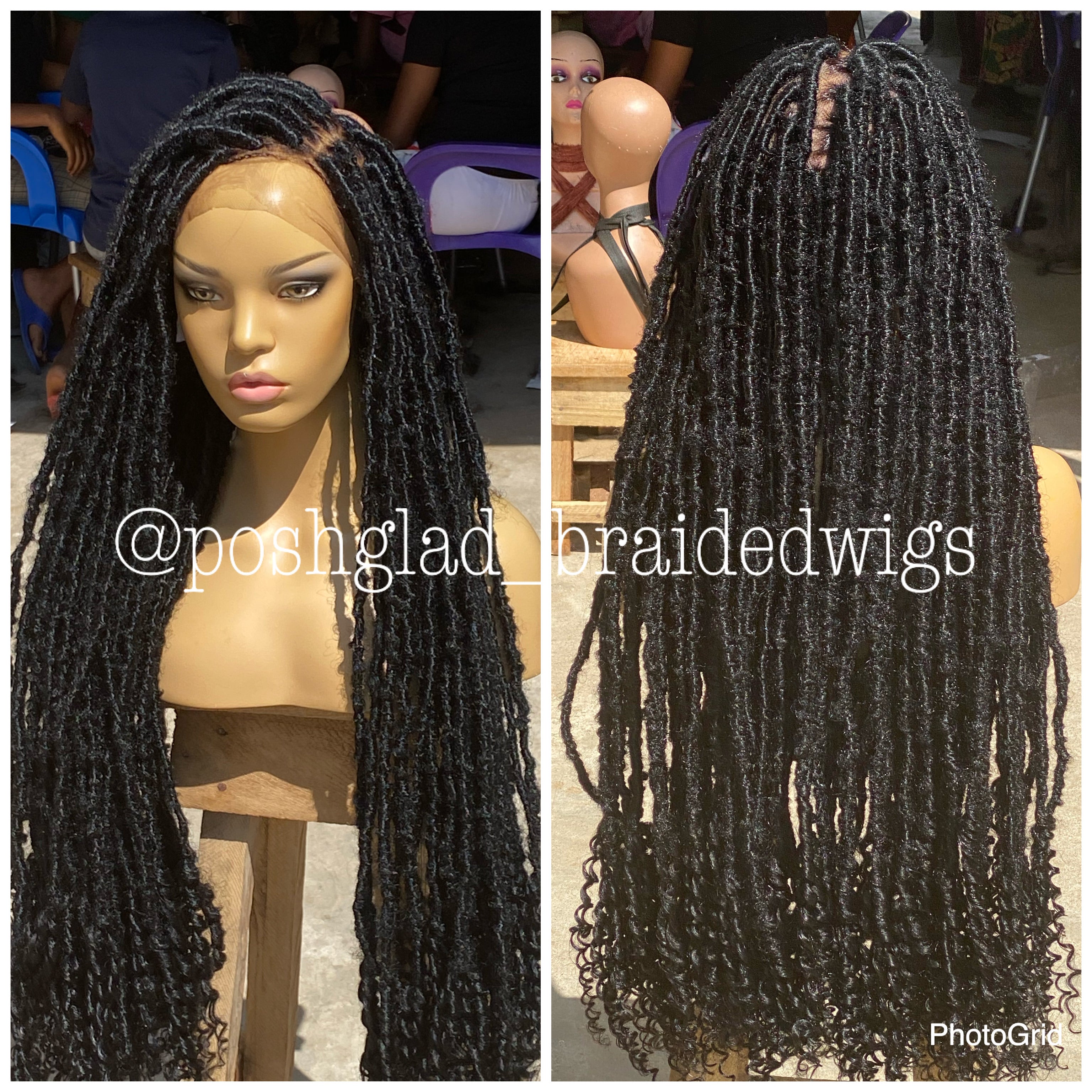 Destress Locs Wig - Faux Locs - Maggie Destress Locs Wig - Faux Locs - Maggie