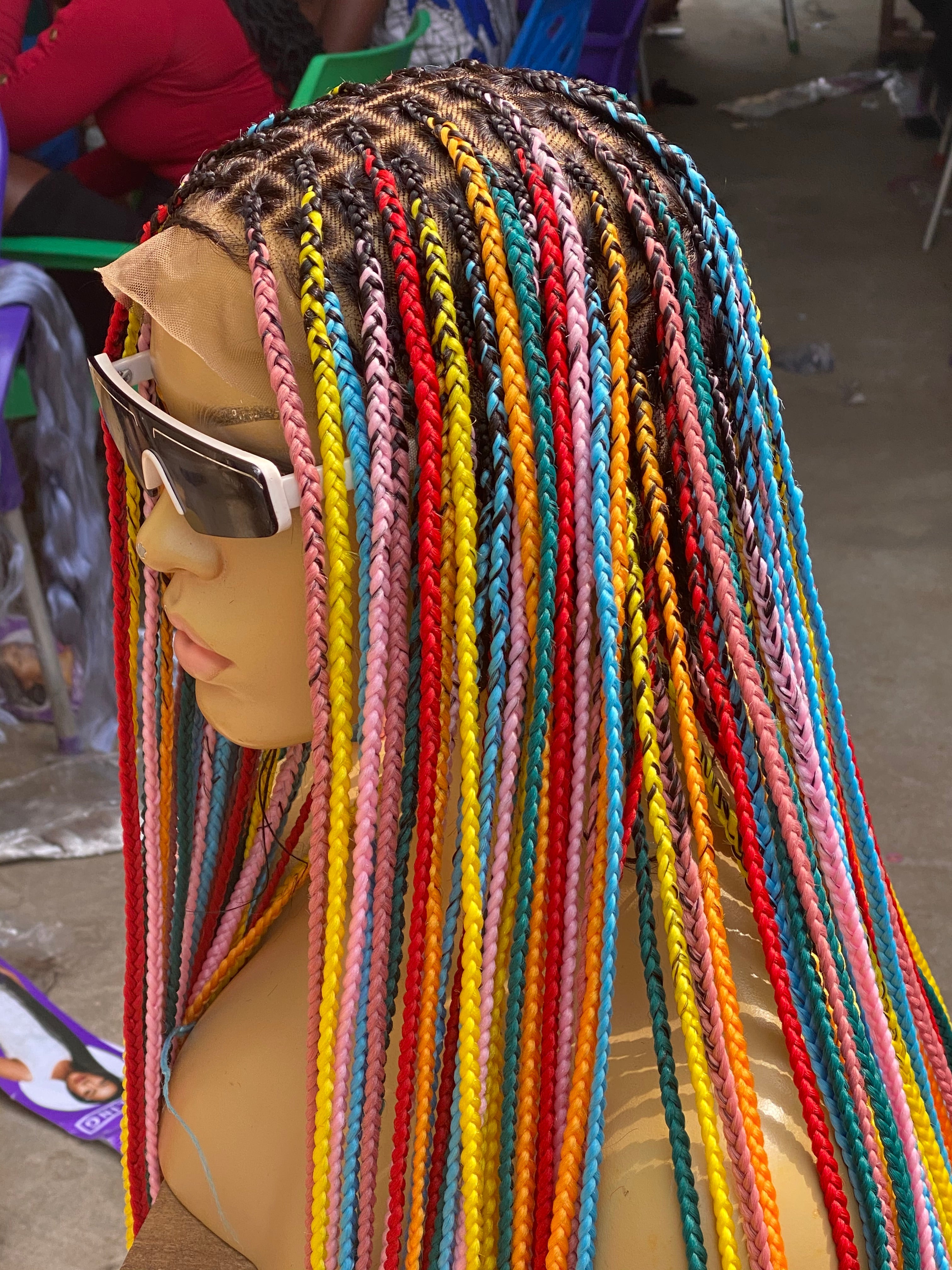 RAINBOW KNOTLESS RAINBOW KNOTLESS