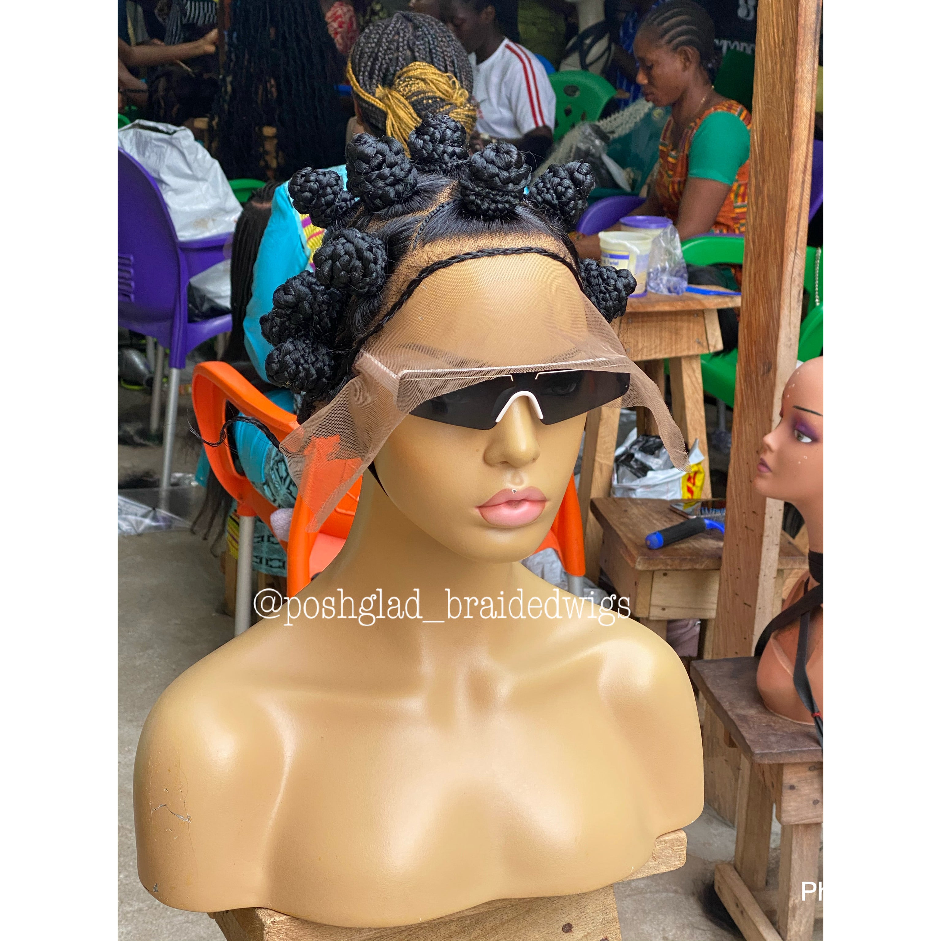 Bantu Knots Wig Bantu Knots Wig