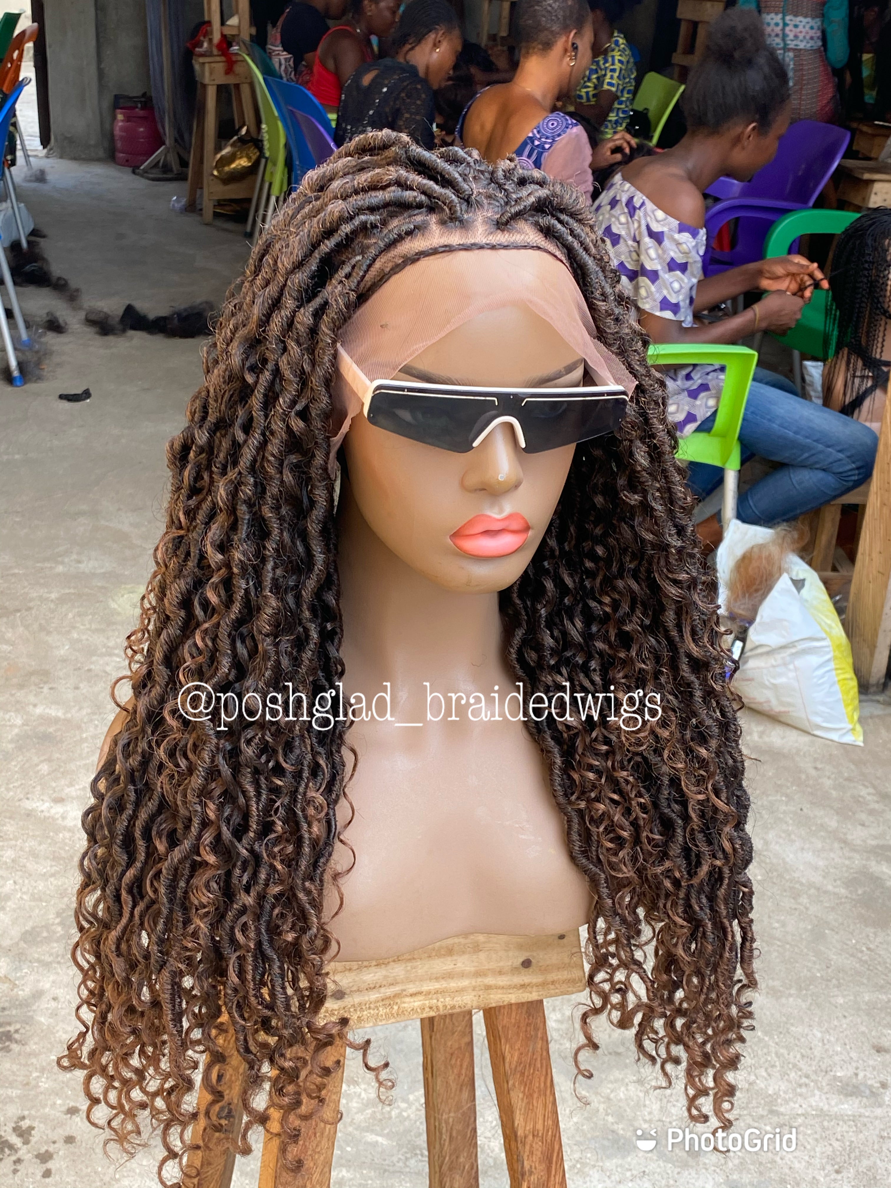 Soft Locs Wig - Faux Locs Full Lace - African Queen Soft Locs Wig - Faux Locs Full Lace - African Queen