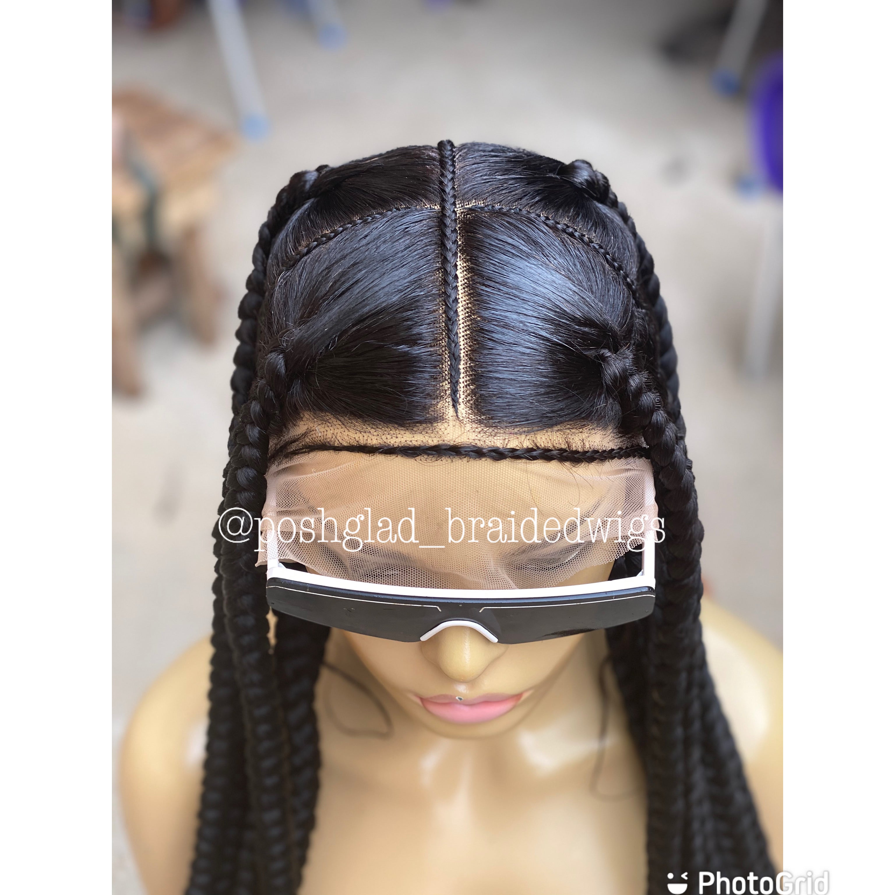 Large Jumbo Knotless Braid Wig Large Jumbo Knotless Braid Wig