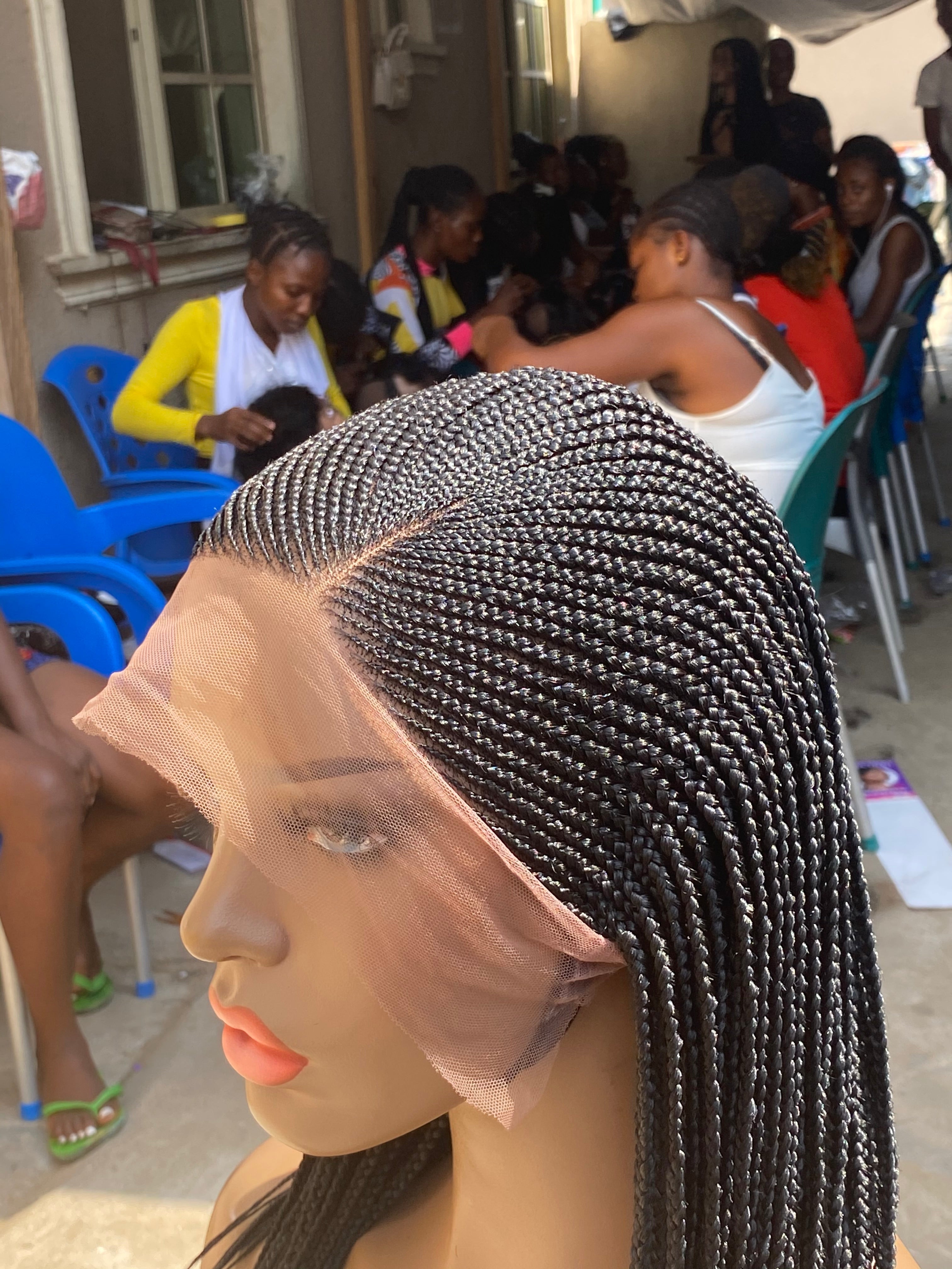 Cornrow Braid Wig - Full Lace Side Part - Candy Cornrow Braid Wig - Full Lace Side Part - Candy