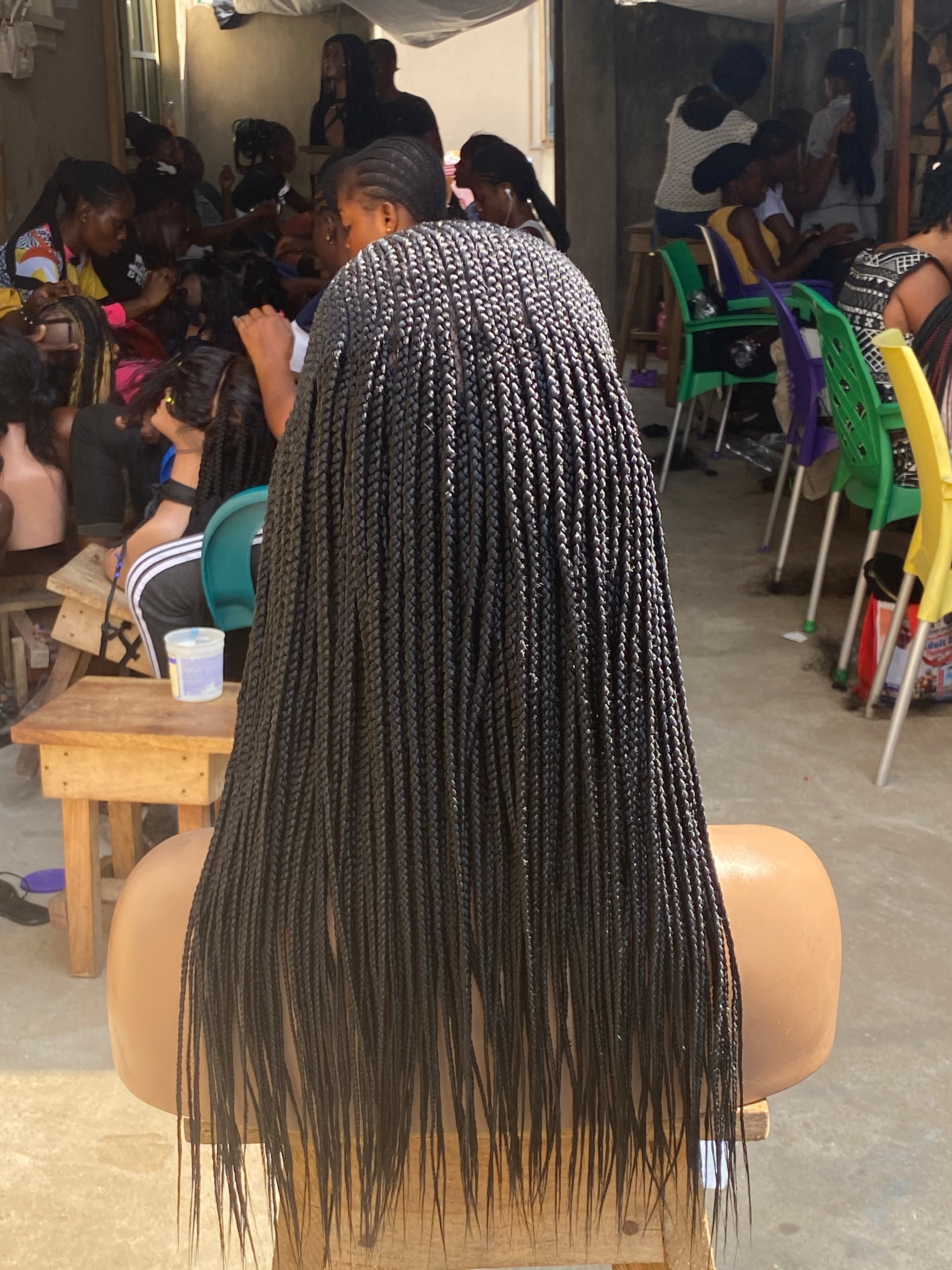 Cornrow Braid Wig - Full Lace Side Part - Candy Cornrow Braid Wig - Full Lace Side Part - Candy
