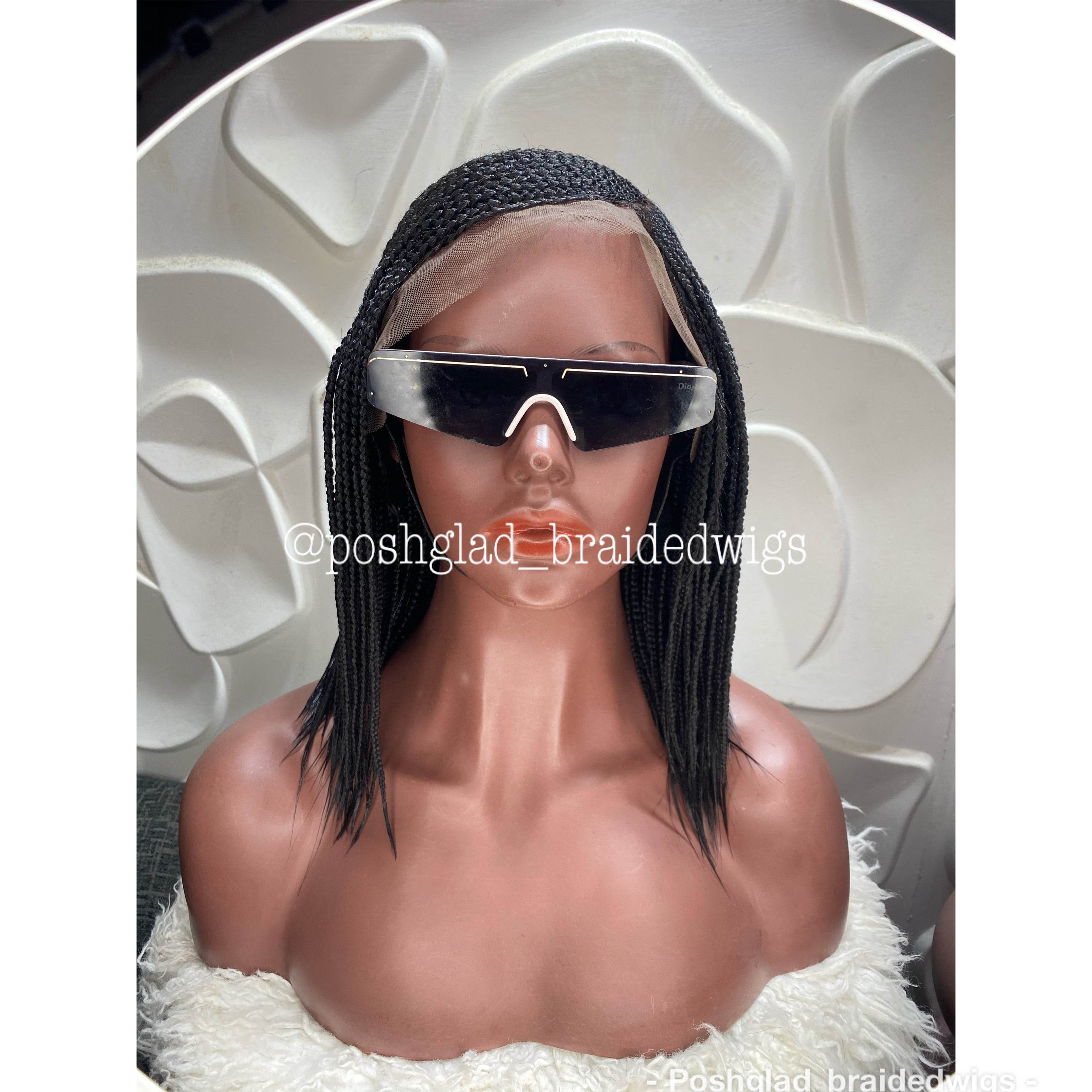 Cornrow Braid Wig (13x4 Lace Frontal) - C cut Cornrow Braid Wig (13x4 Lace Frontal) - C cut