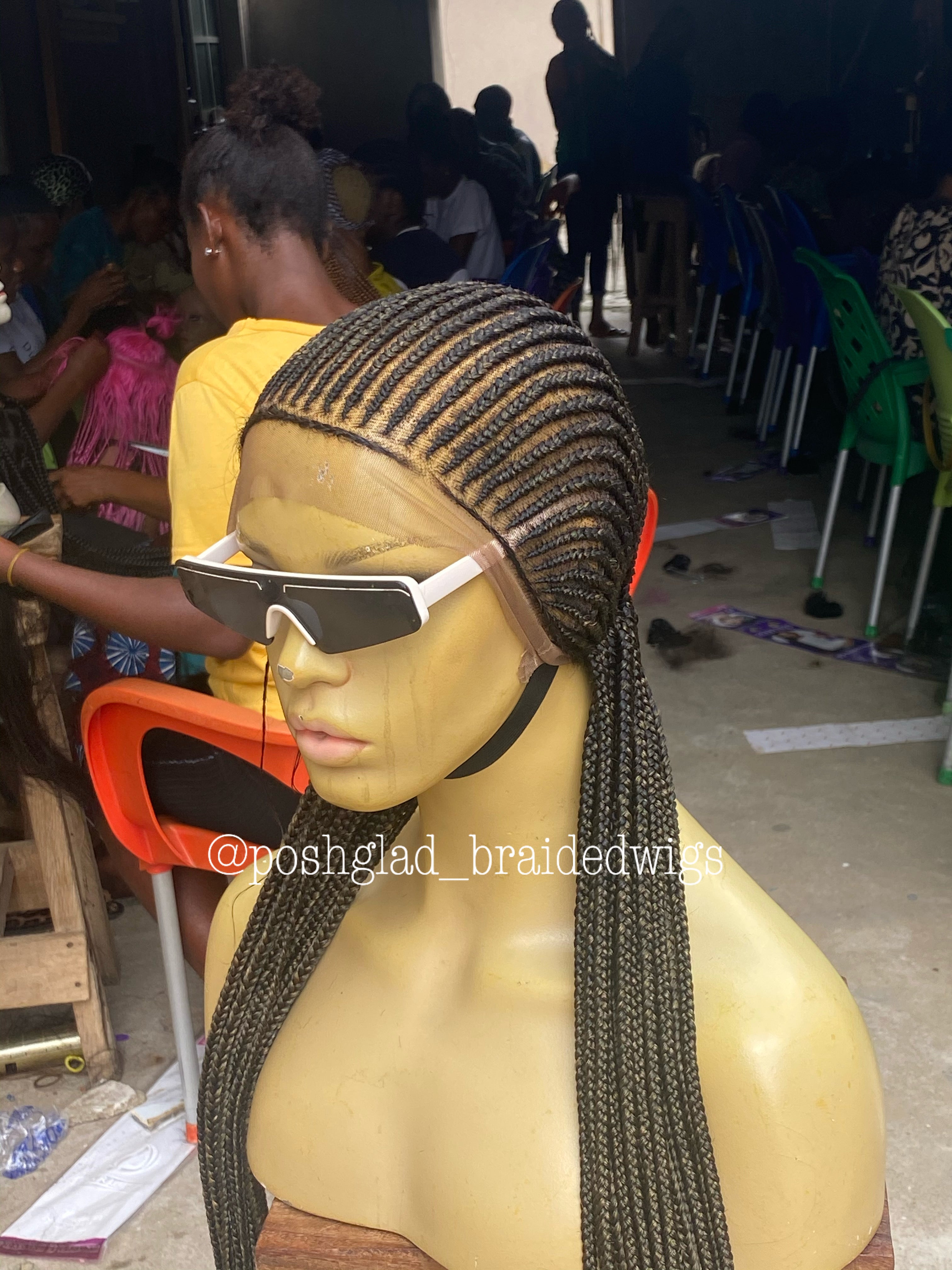 Feedin Braid Wig - Aisha cornrow Feedin Braid Wig - Aisha cornrow