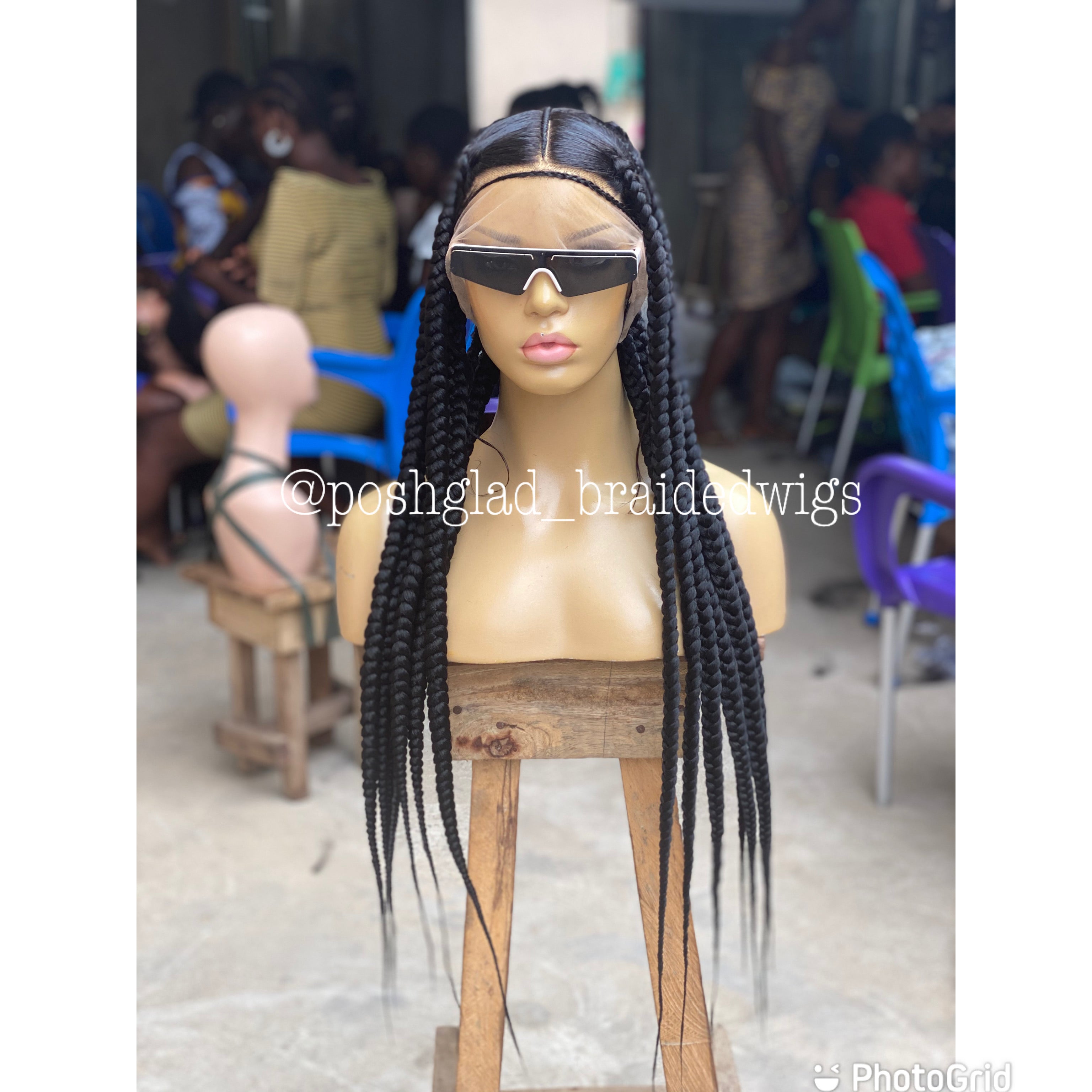 Large Jumbo Knotless Braid Wig Large Jumbo Knotless Braid Wig