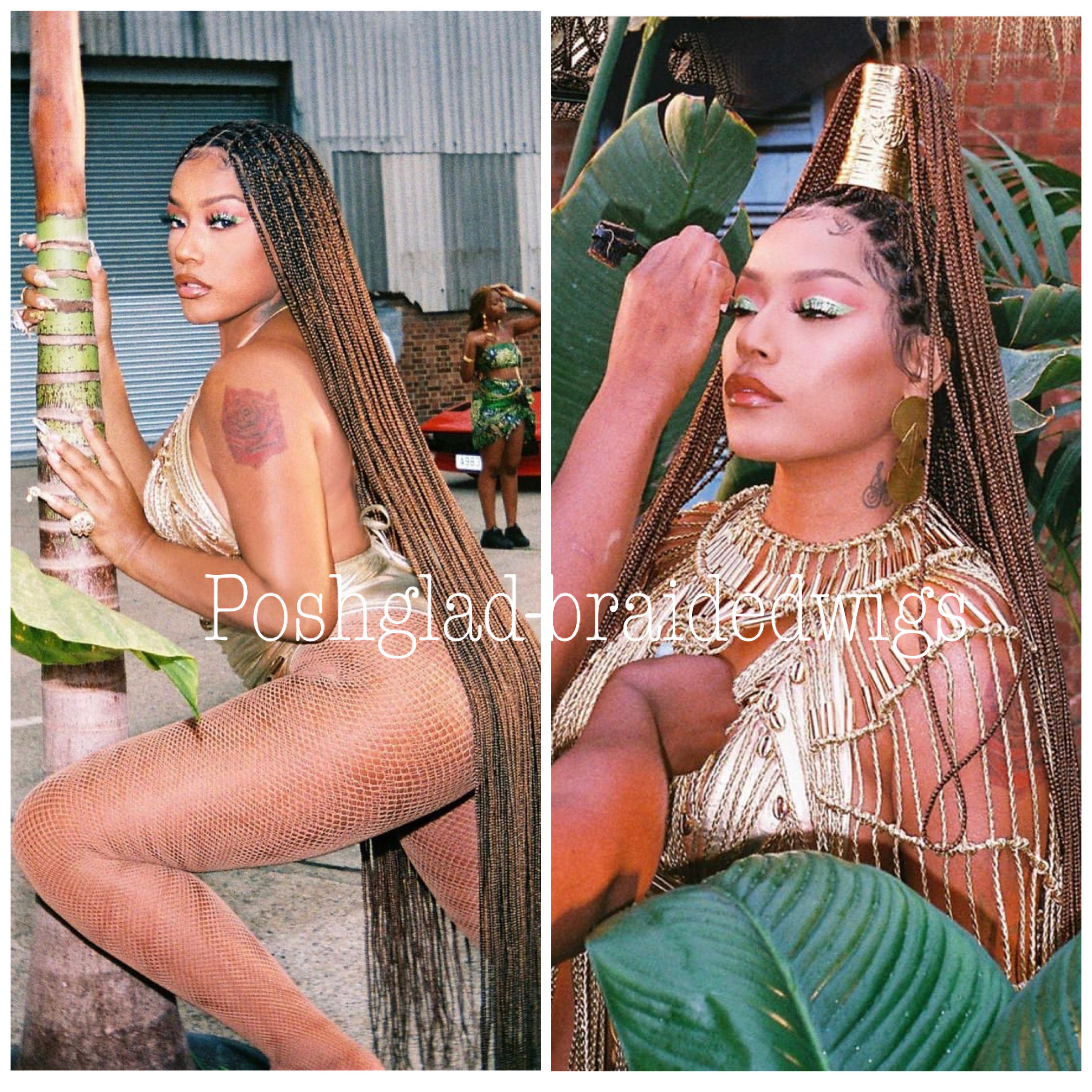 Beyoncé Honey Blonde Knotless Braid Wig Beyoncé Honey Blonde Knotless Braid Wig