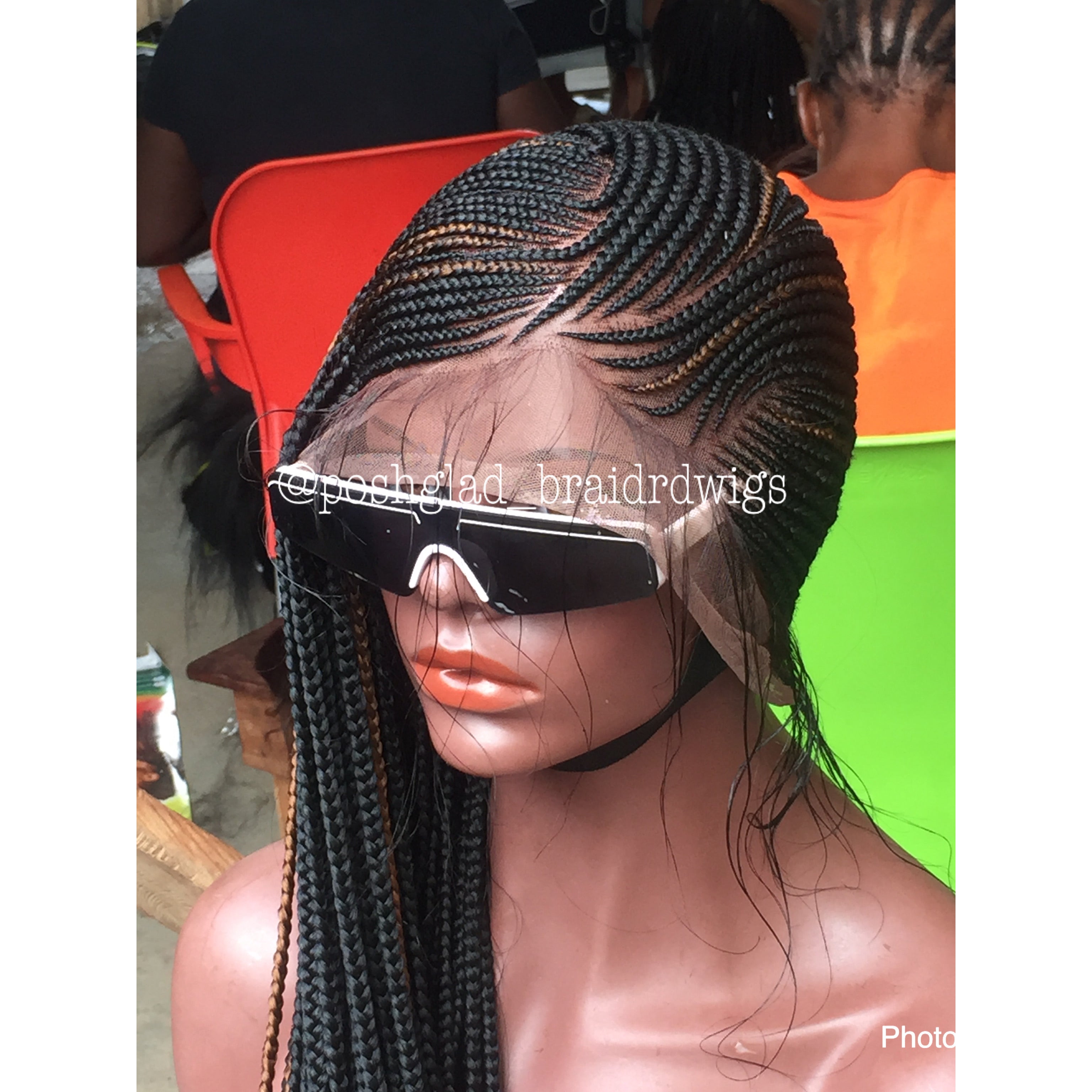 Cornrow Braid Wig - Full Lace - Abiona Lemonade Cornrow Braid Wig - Full Lace - Abiona Lemonade