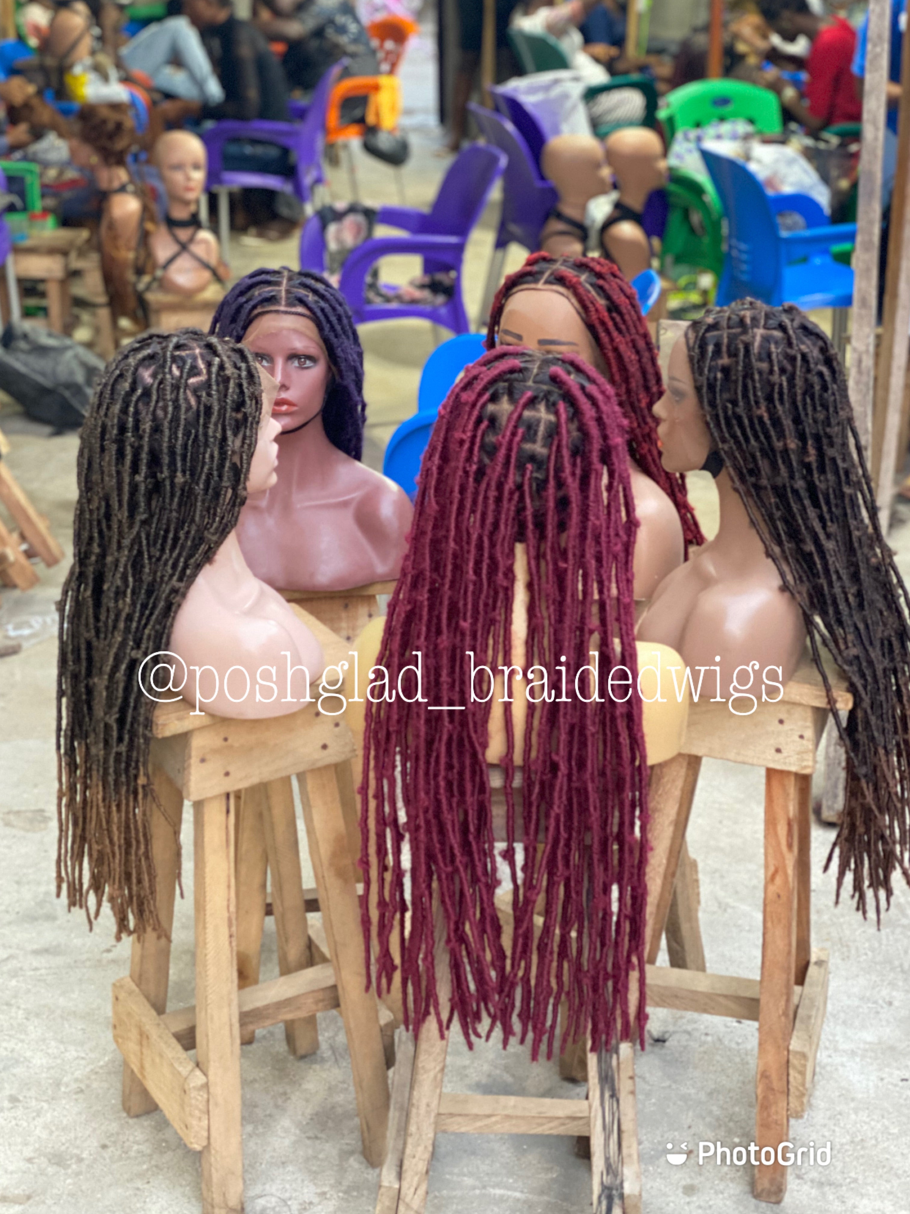 Destress Faux Locs Wig - Swiss Full Lace - Maryam Destress Faux Locs Wig - Swiss Full Lace - Maryam