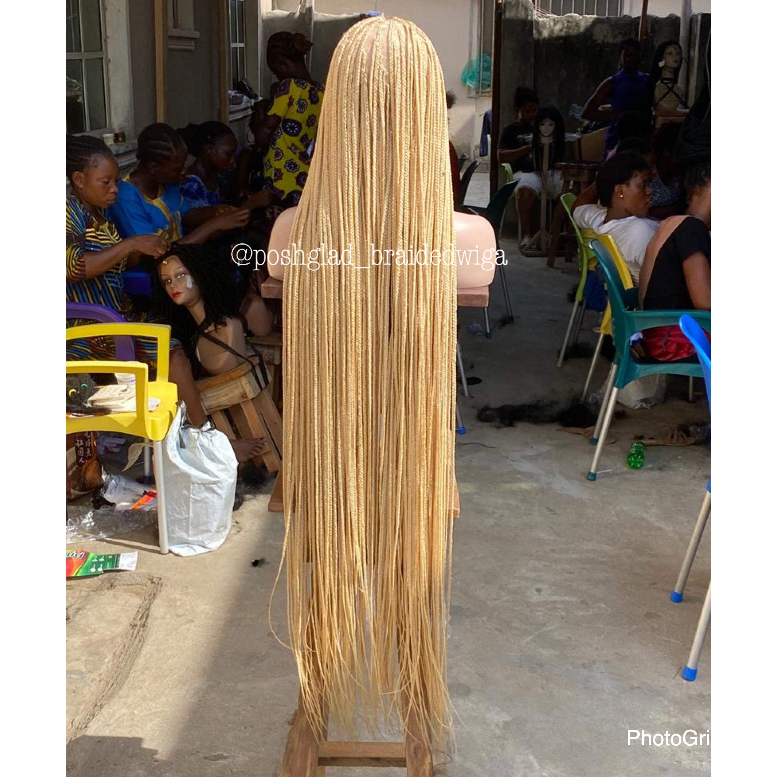 SHADE KNOTLESS BLONDE (IN KNEE COST EXTRA $50) SHADE KNOTLESS BLONDE (IN KNEE COST EXTRA $50)