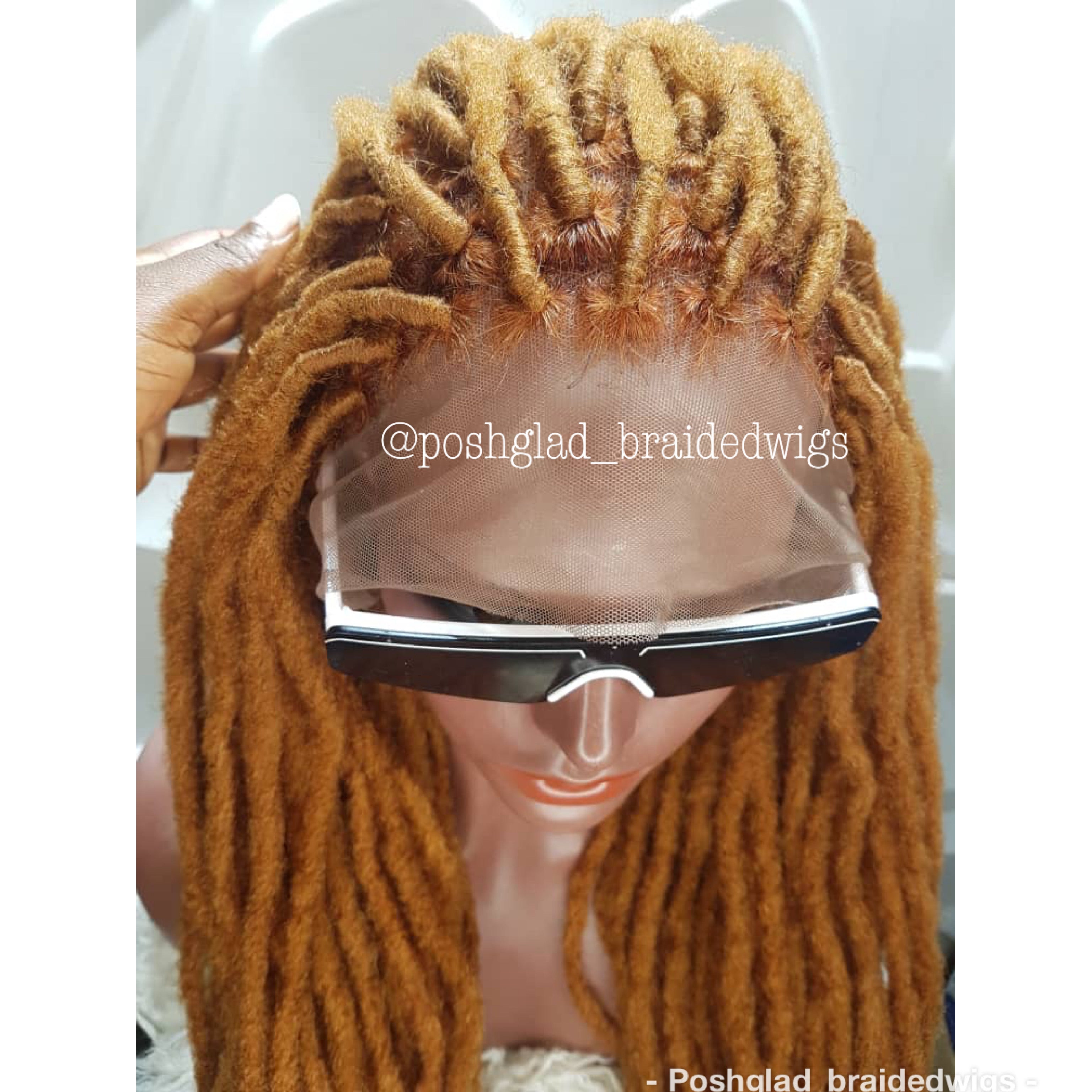 Faux Locs Wig - Boho Locs Color 30 - Shennel Faux Locs Wig - Boho Locs Color 30 - Shennel