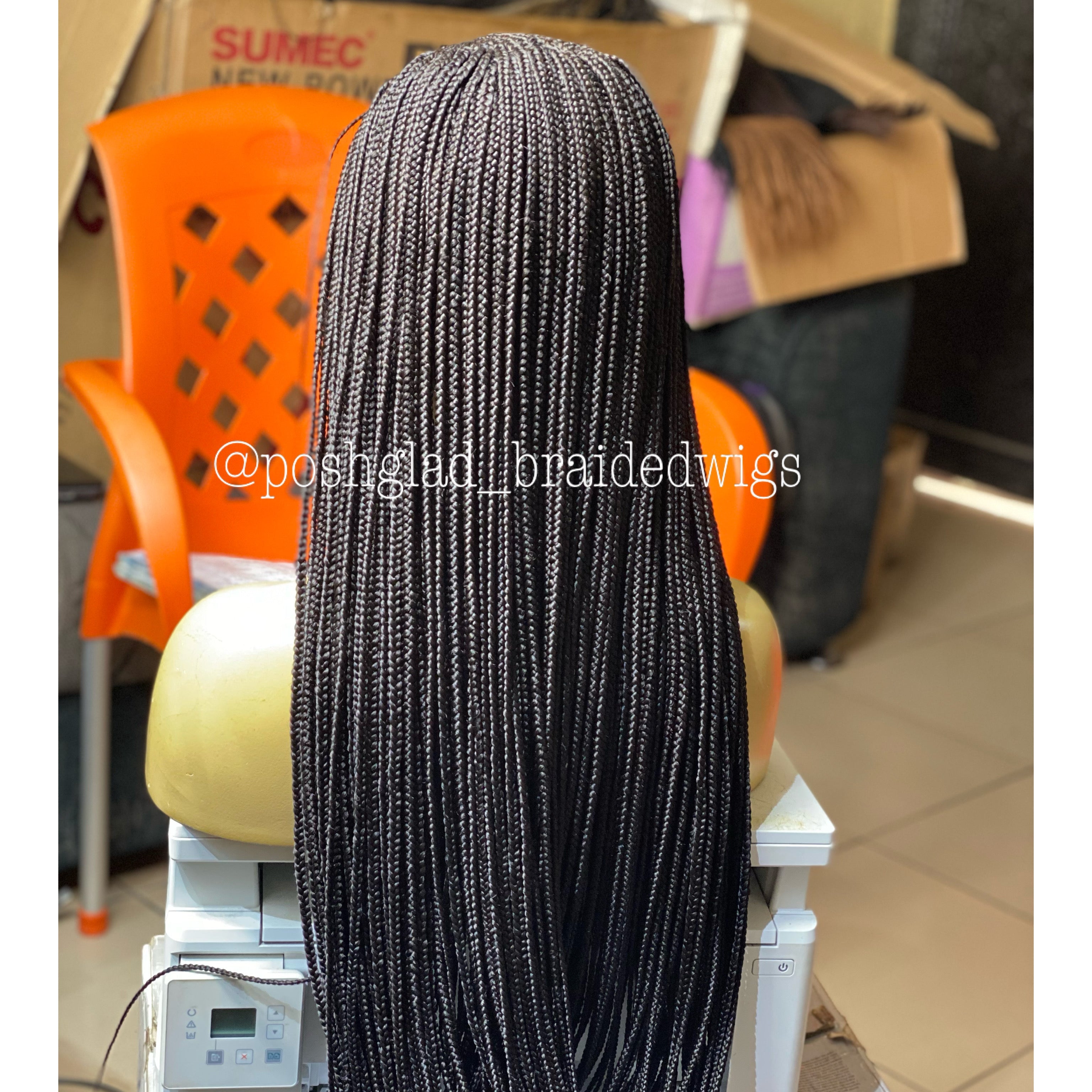 Cornrow Braid Wig Cornrow Braid Wig