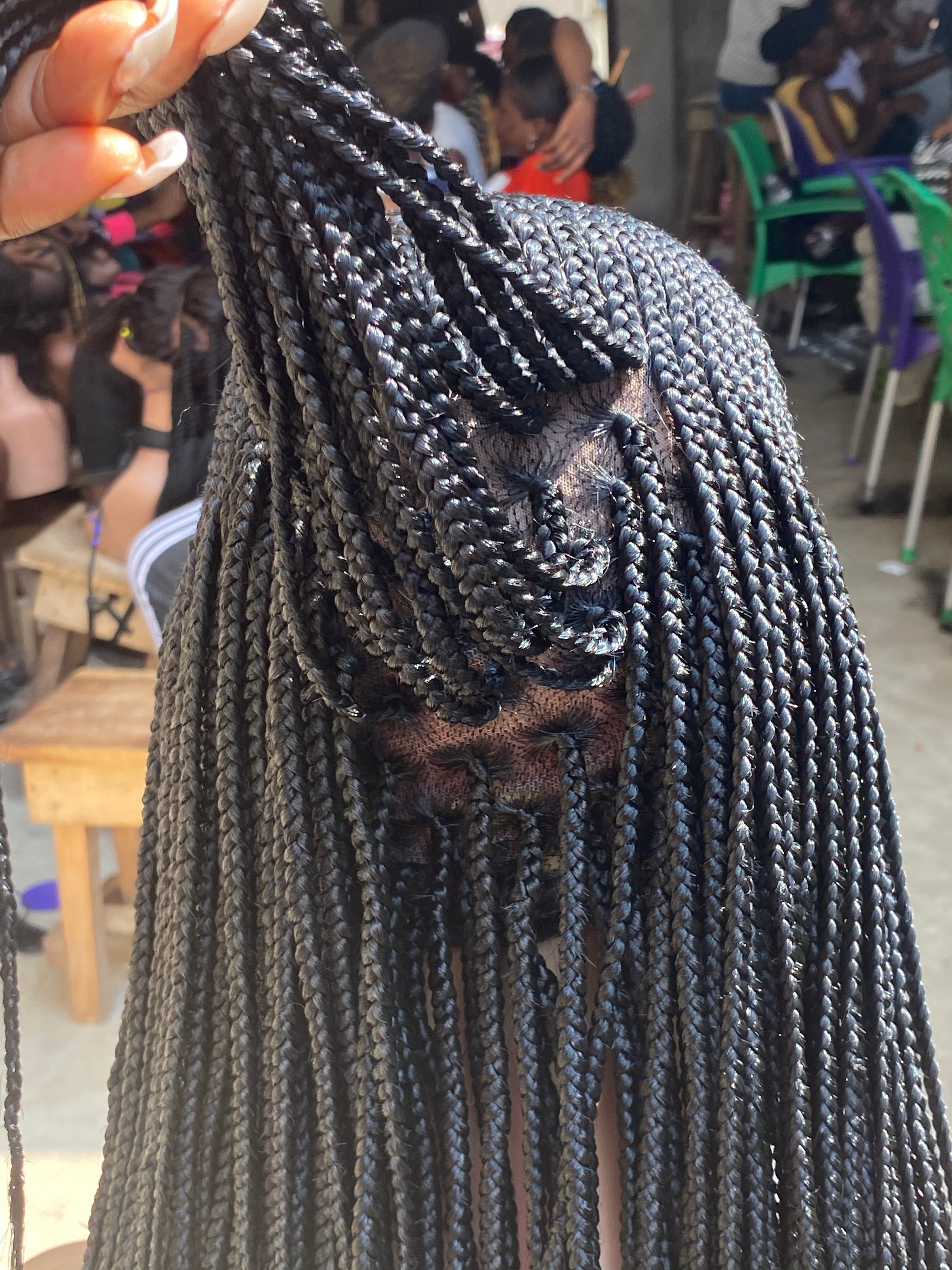 Cornrow Braid Wig - Full Lace Side Part - Candy Cornrow Braid Wig - Full Lace Side Part - Candy