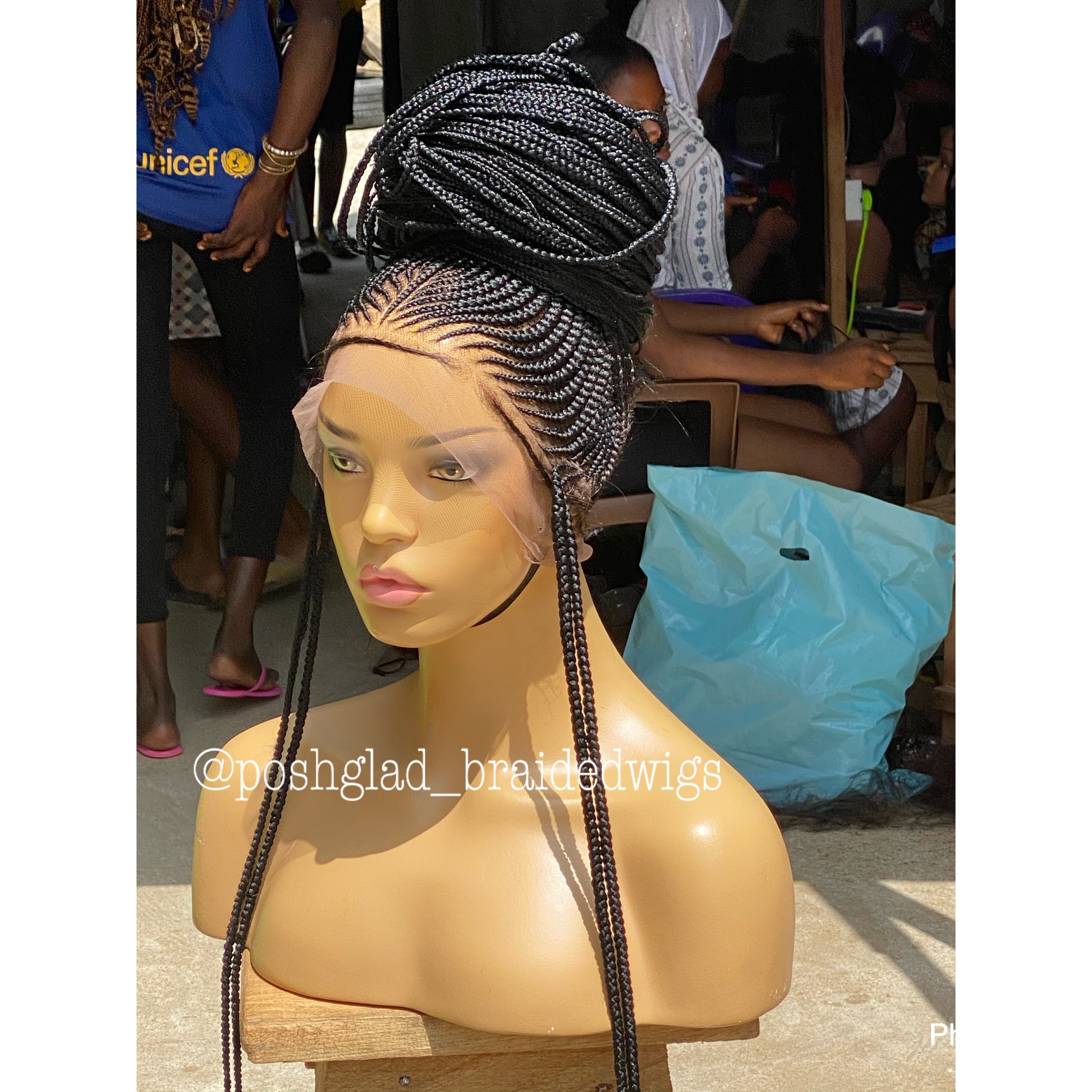 Cornrow Braid Wig Cornrow Braid Wig
