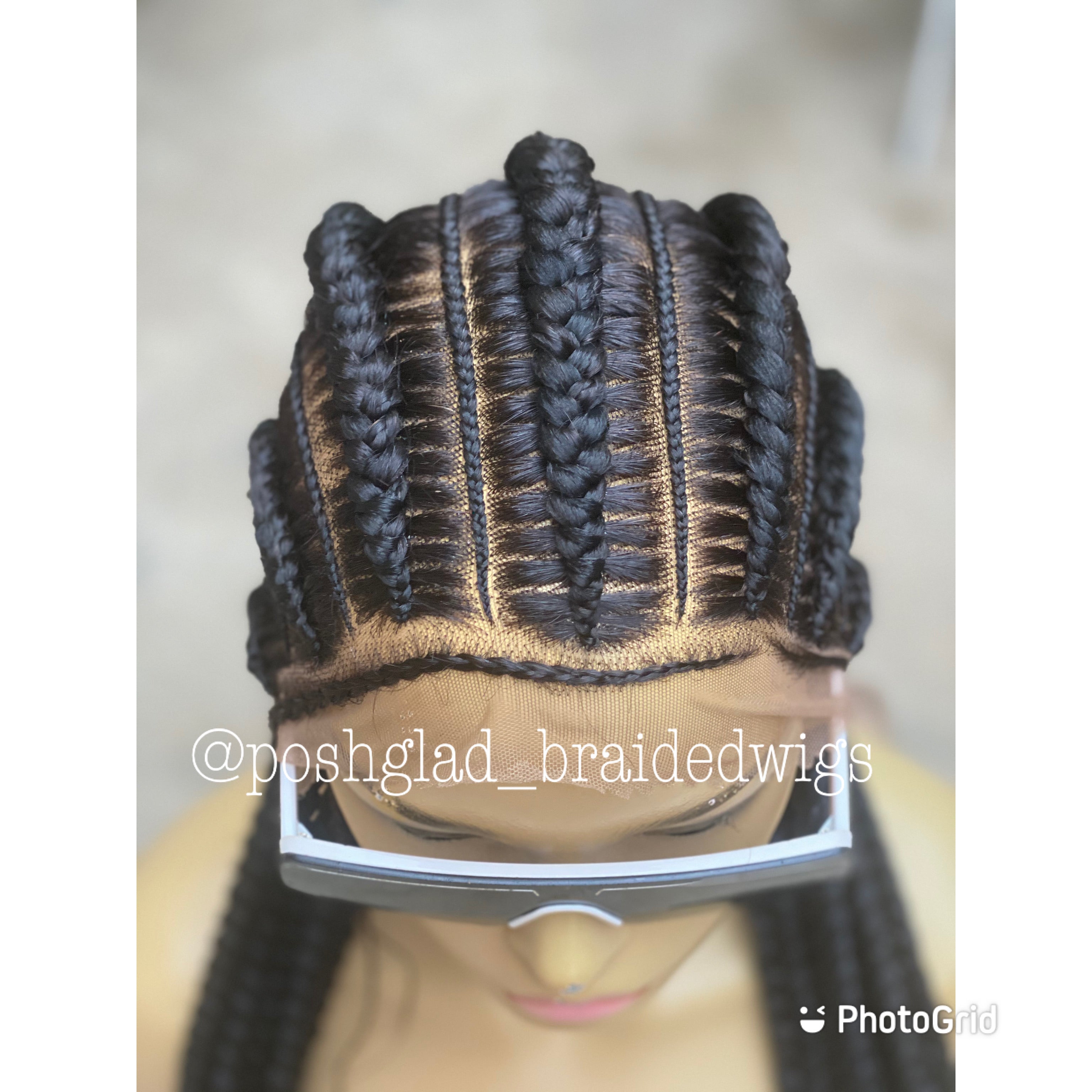 Feed In Braids To The Back - Amalia Feed In Braids To The Back - Amalia