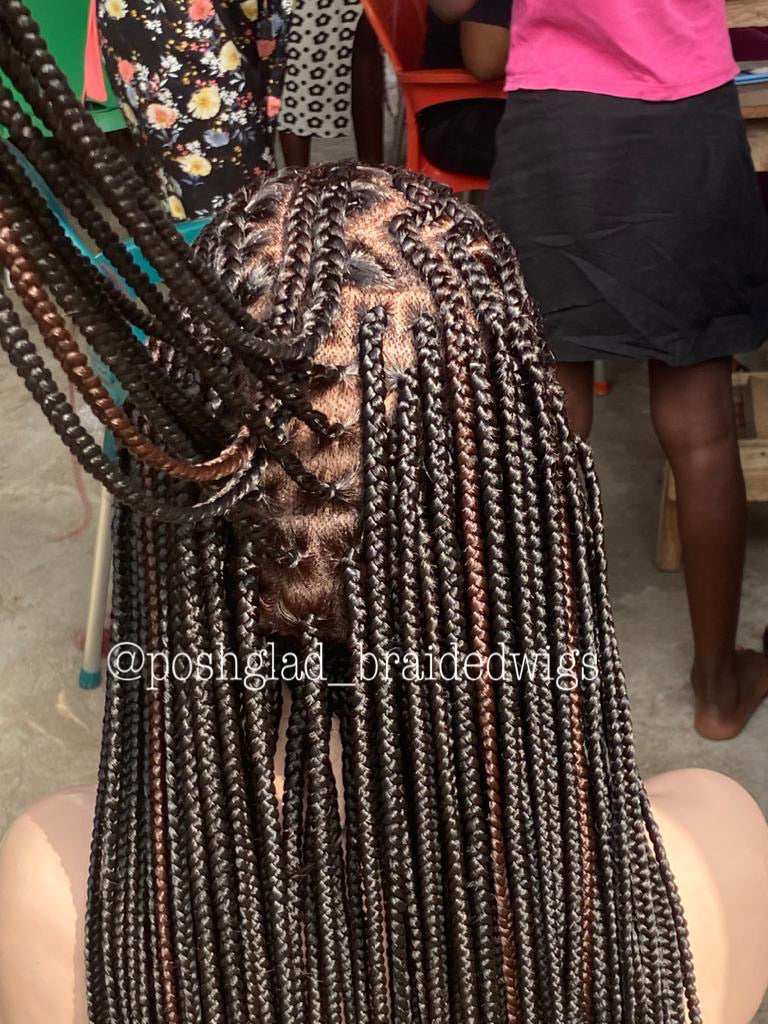 Cornrow Braid Wig - Full Lace - Abimbola Cornrow Braid Wig - Full Lace - Abimbola
