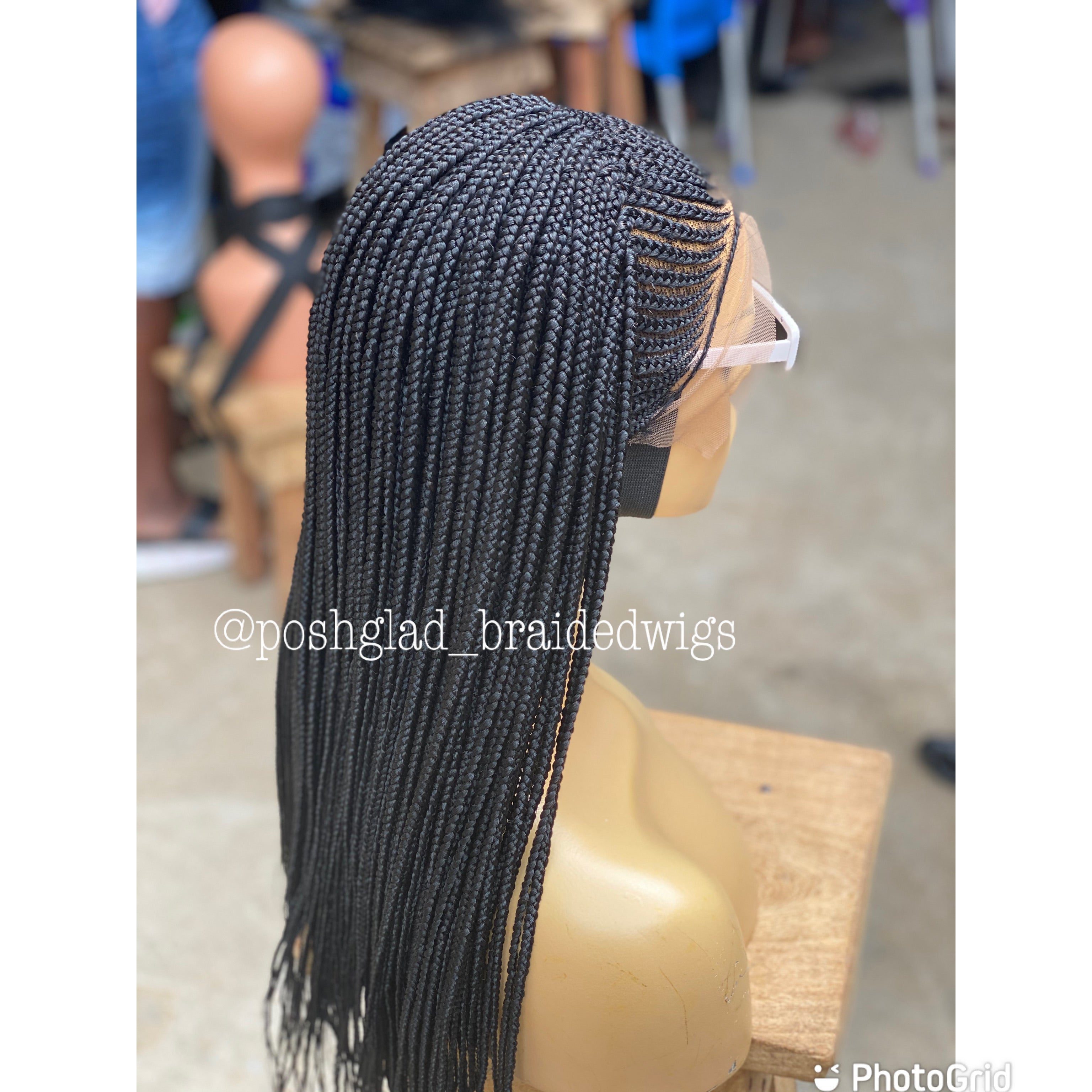 Cornrow Braid Wig Cornrow Braid Wig
