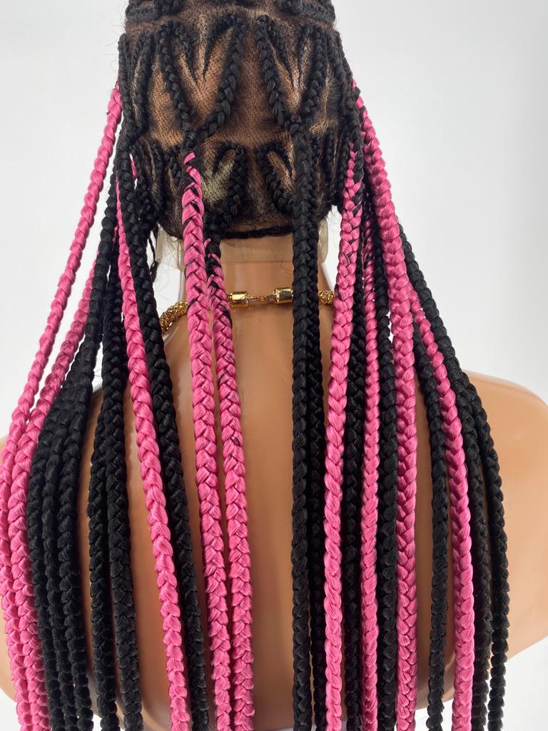 Cornrow - Miss Pink - Ready to ship Cornrow - Miss Pink - Ready to ship