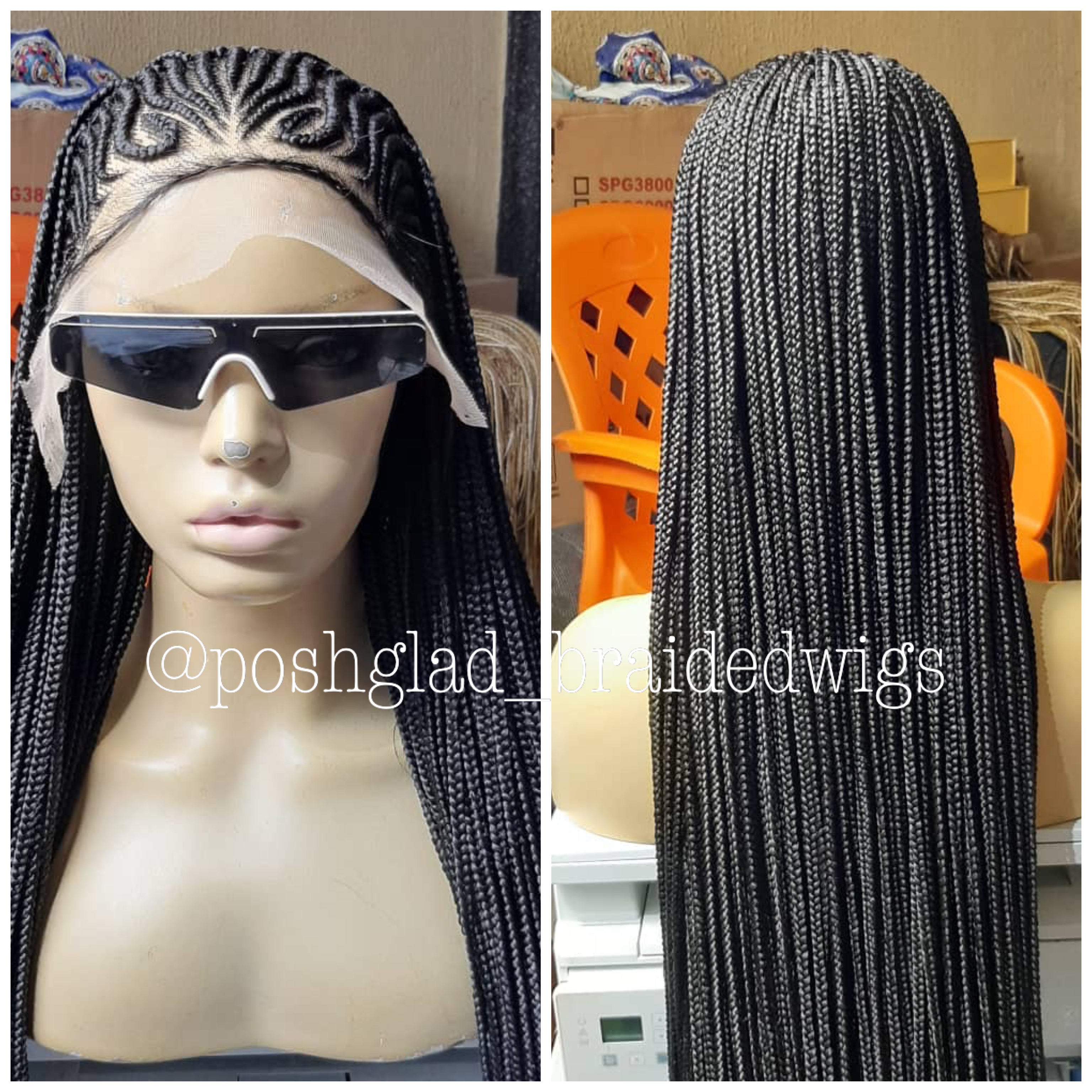 Wig Fab Cornrow 13 by 4 Ready to ship Wig Fab Cornrow 13 by 4 Ready to ship