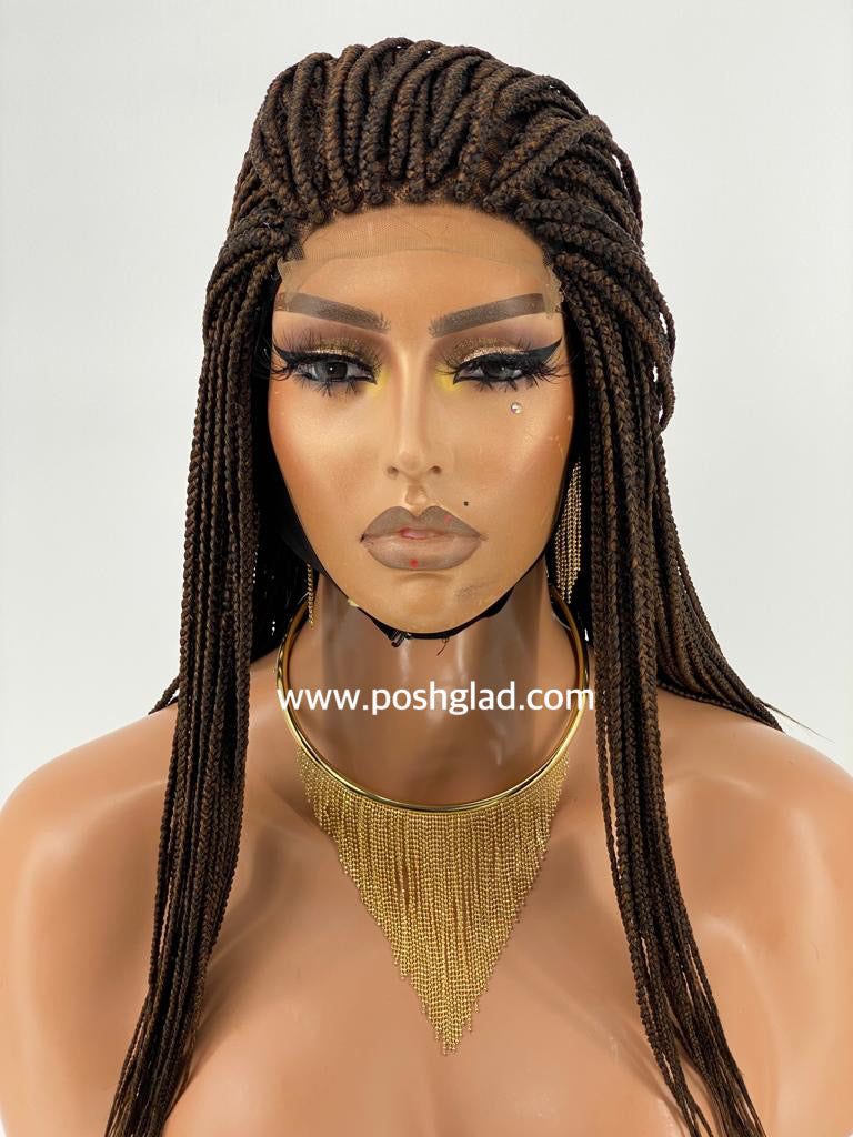Closure Box Braid Wig - Ifeyinwa Closure Box Braid Wig - Ifeyinwa
