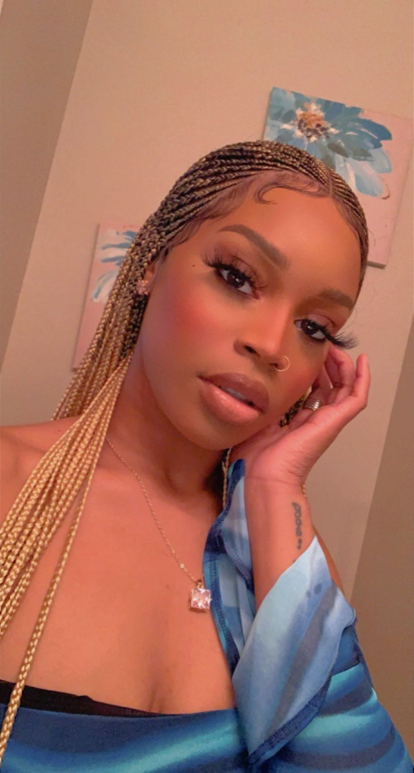 Cornrow Braid Wig - 13x6 Lace Frontal - Laraba Cornrow Braid Wig - 13x6 Lace Frontal - Laraba