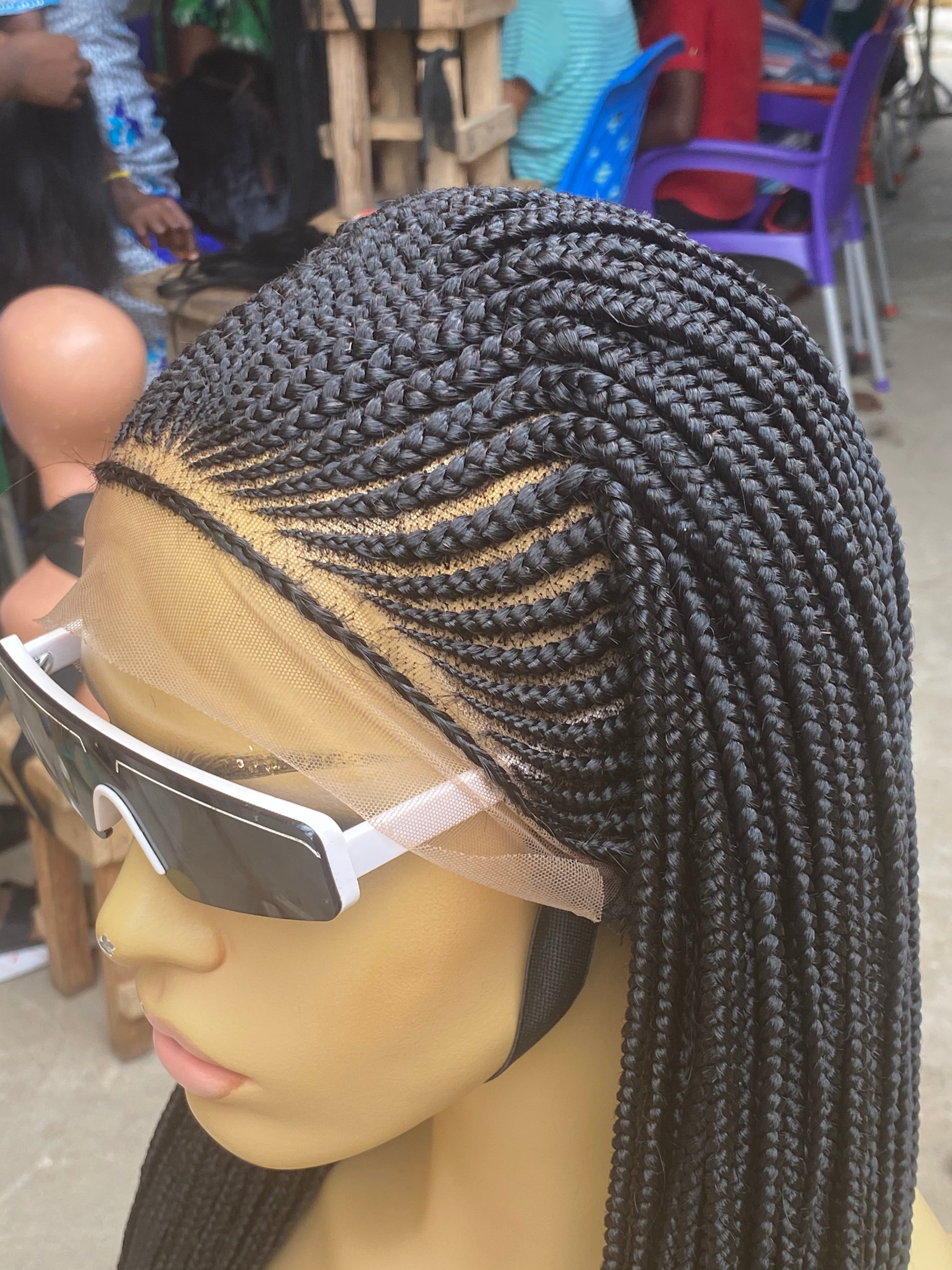 Cornrow Braid Wig Cornrow Braid Wig