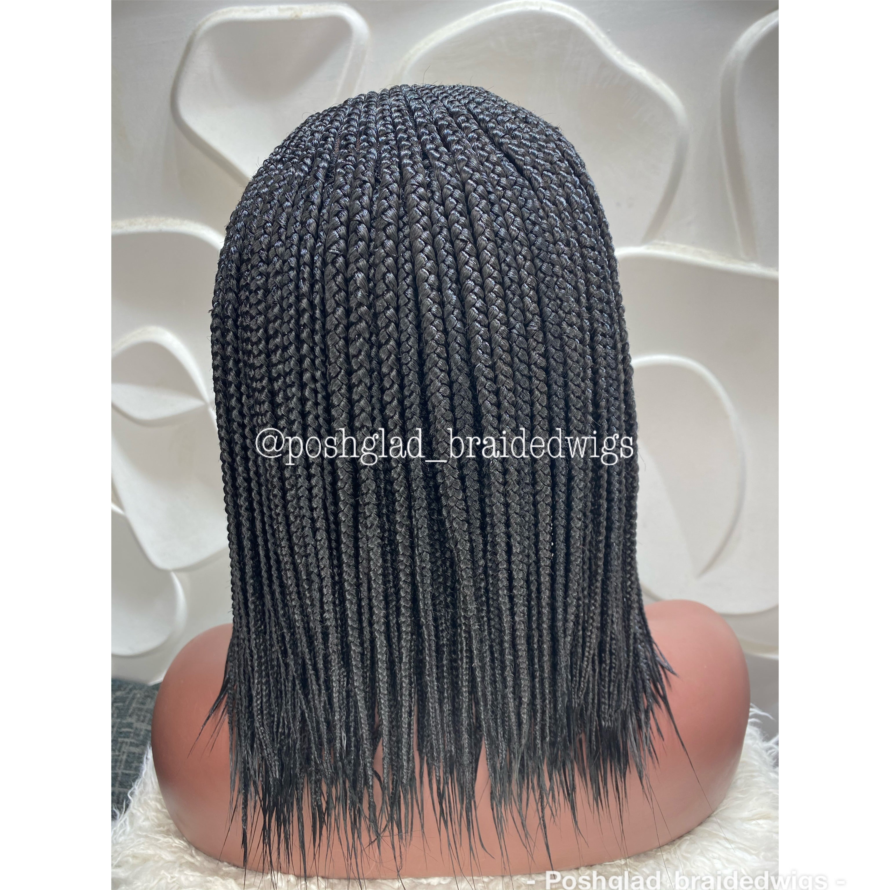 Cornrow Braid Wig (13x4 Lace Frontal) - C cut Cornrow Braid Wig (13x4 Lace Frontal) - C cut