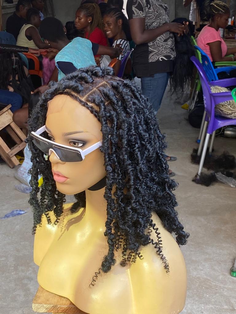 Short Butterfly Locs - Rebecca Short Butterfly Locs - Rebecca