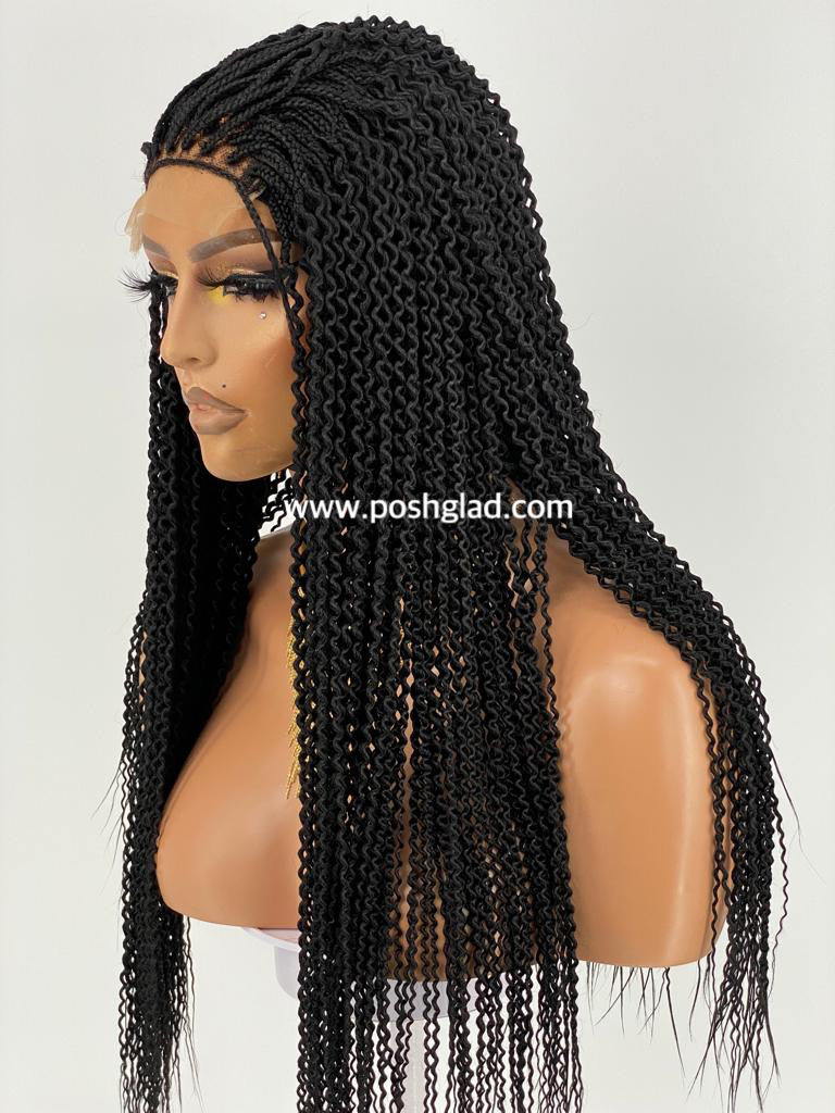 Watermelon Twist Braid - Lace Closure 4x4 - Oluchi Watermelon Twist Braid - Lace Closure 4x4 - Oluchi