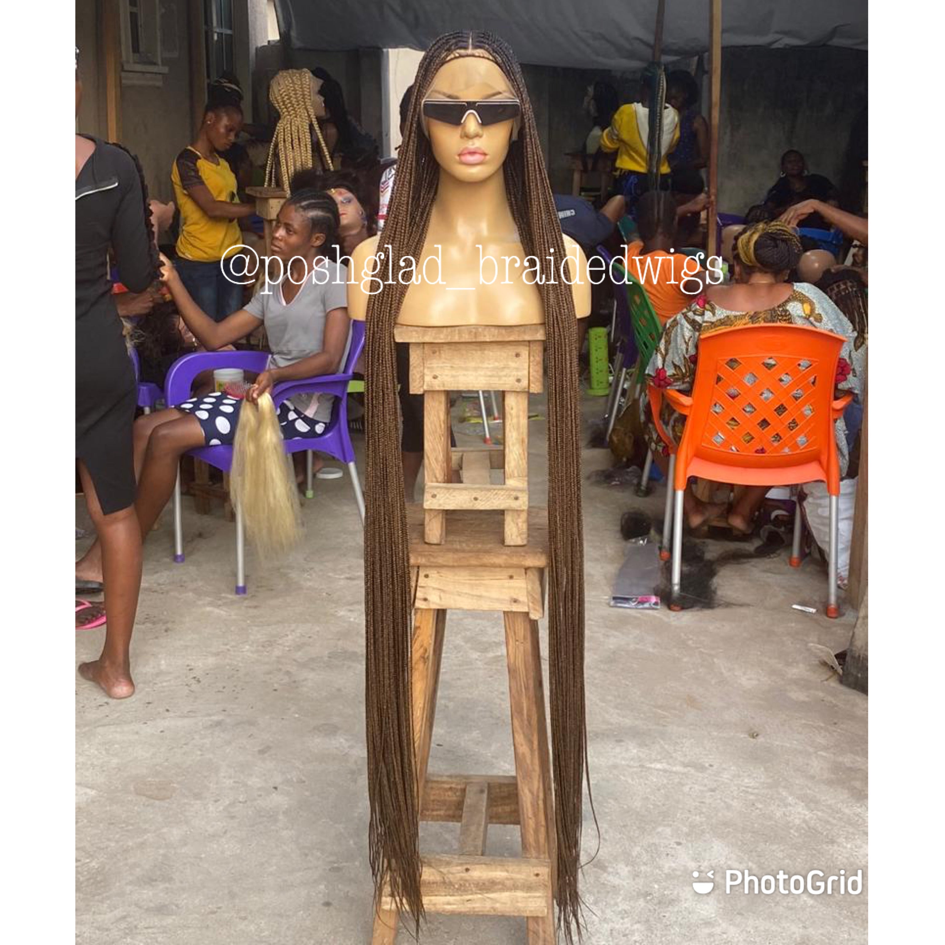 Beyoncé Honey Blonde Knotless Braid Wig Beyoncé Honey Blonde Knotless Braid Wig