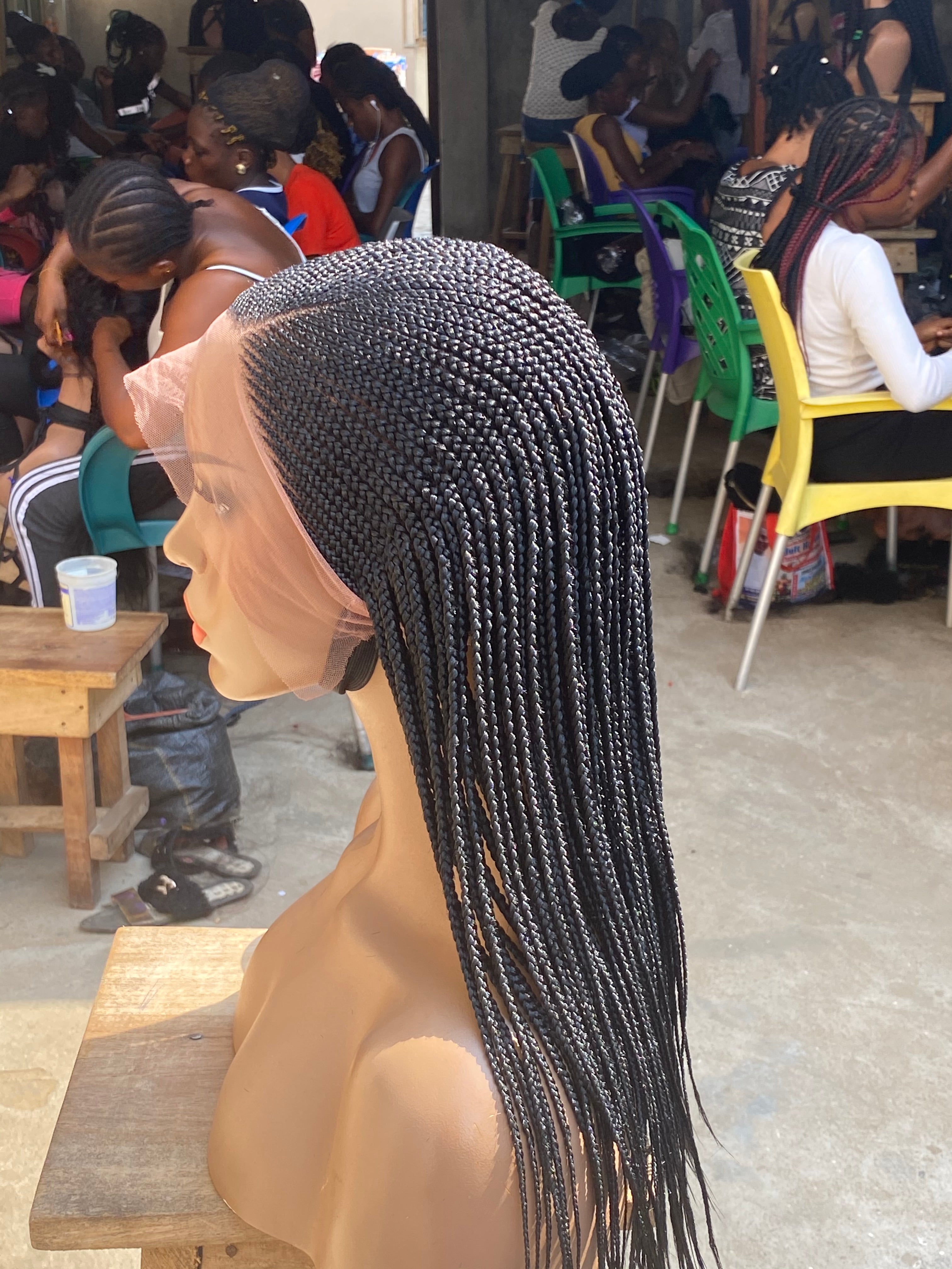 Cornrow Braid Wig - Full Lace Side Part - Candy Cornrow Braid Wig - Full Lace Side Part - Candy