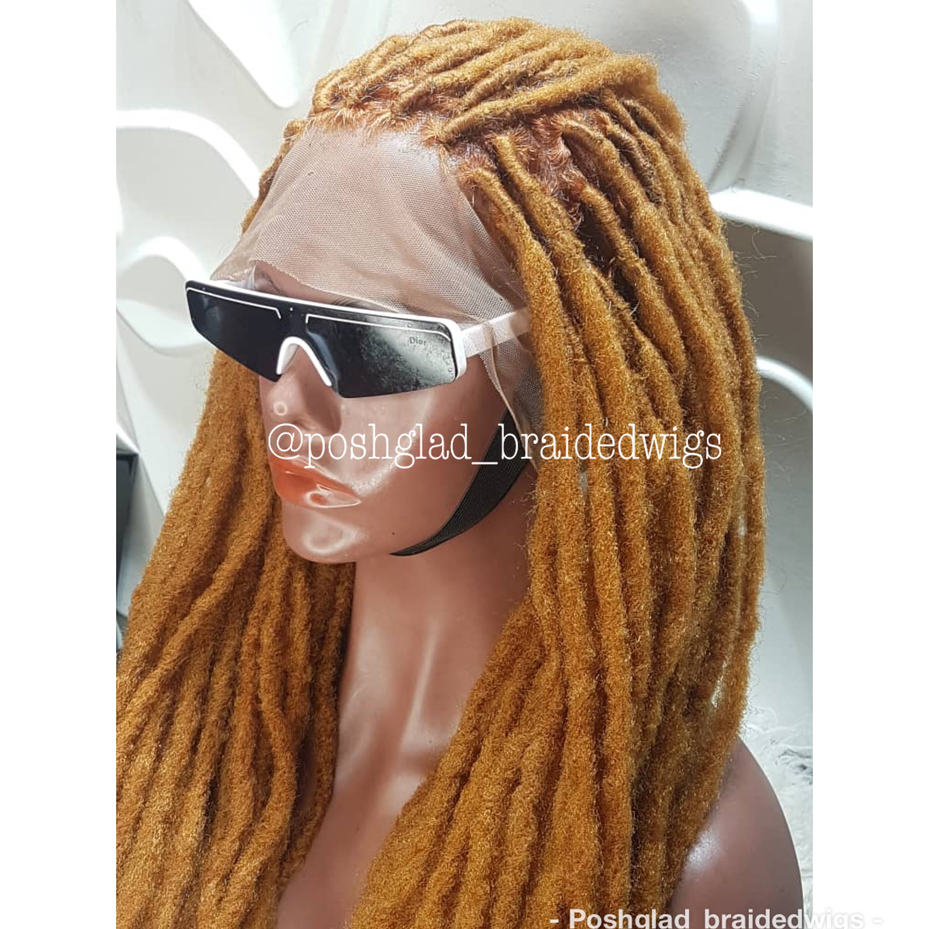 Faux Locs Wig - Boho Locs Color 30 - Shennel Faux Locs Wig - Boho Locs Color 30 - Shennel