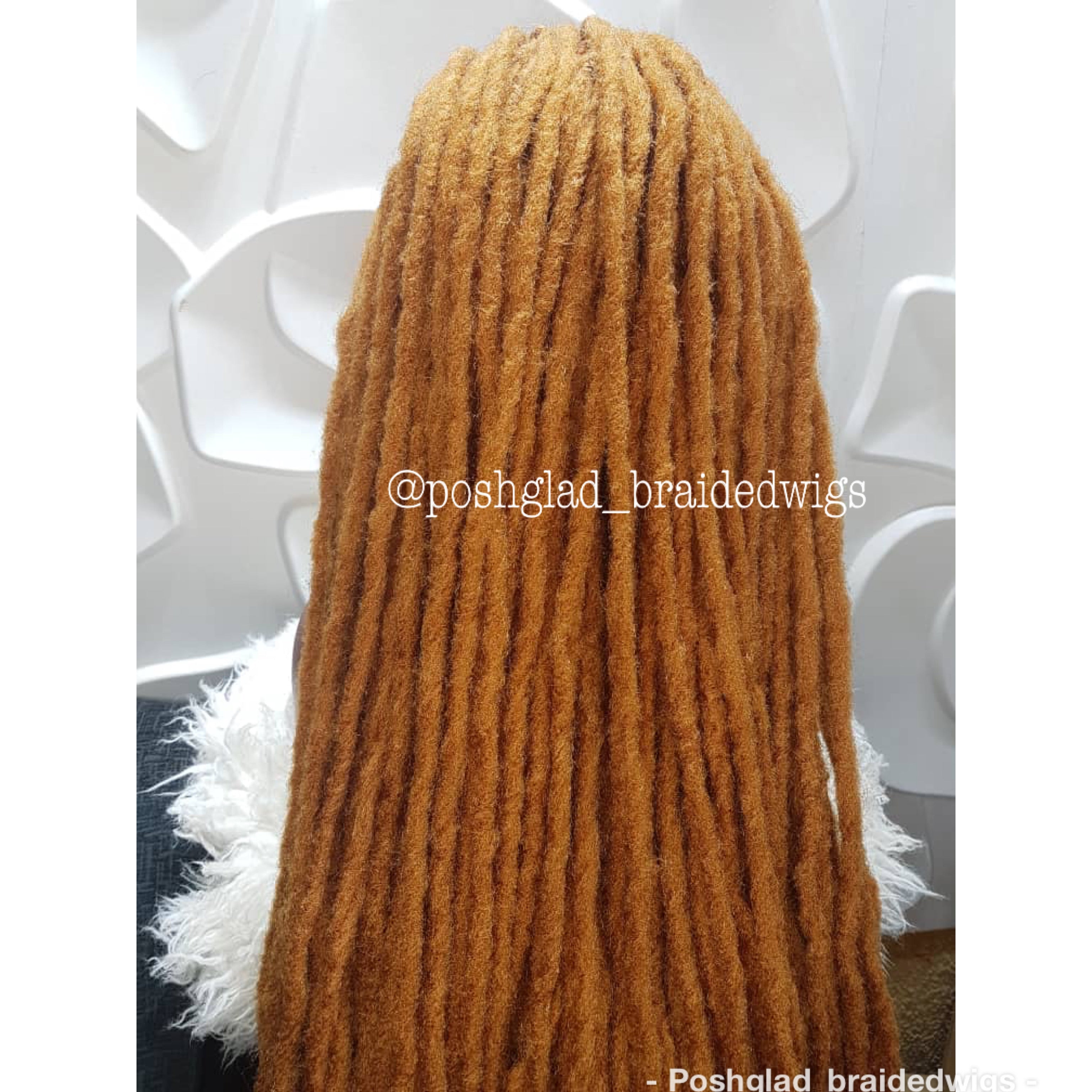 Faux Locs Wig - Boho Locs Color 30 - Shennel Faux Locs Wig - Boho Locs Color 30 - Shennel