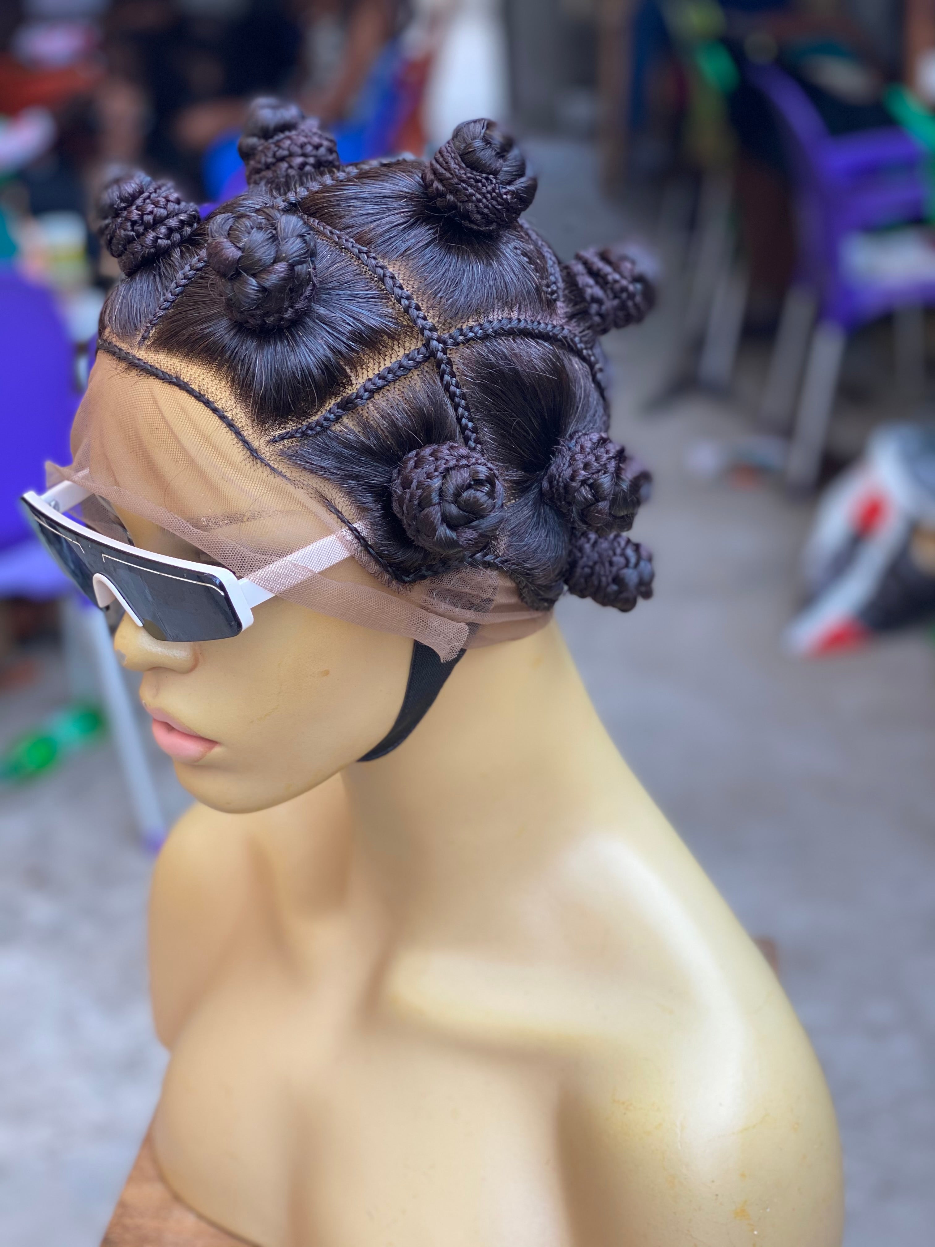 Bantu Knot Wig - Ombre Color - Adanna Bantu Knot Wig - Ombre Color - Adanna