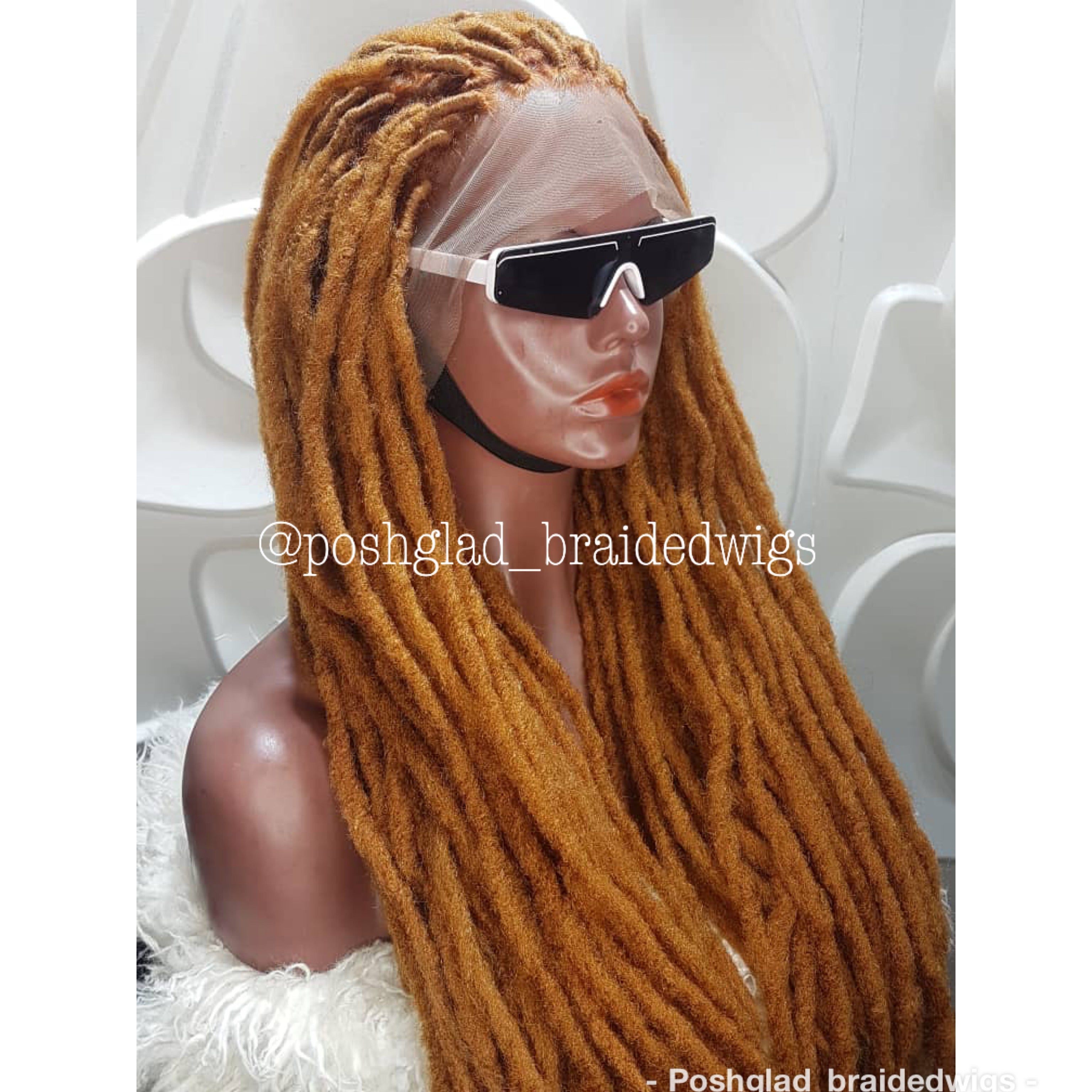 Faux Locs Wig - Boho Locs Color 30 - Shennel Faux Locs Wig - Boho Locs Color 30 - Shennel