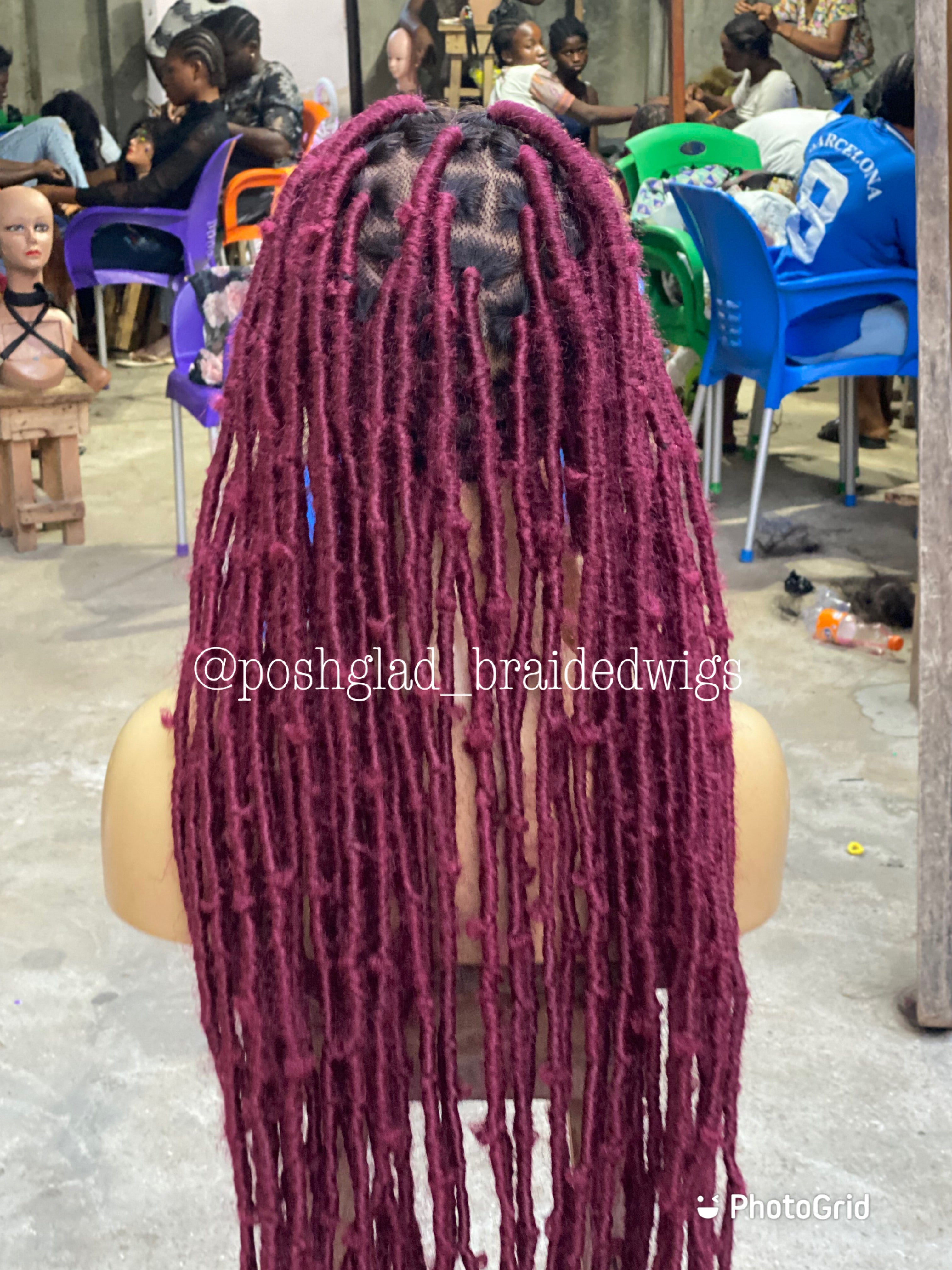 Destress Faux Locs Wig - Swiss Full Lace - Maryam Destress Faux Locs Wig - Swiss Full Lace - Maryam