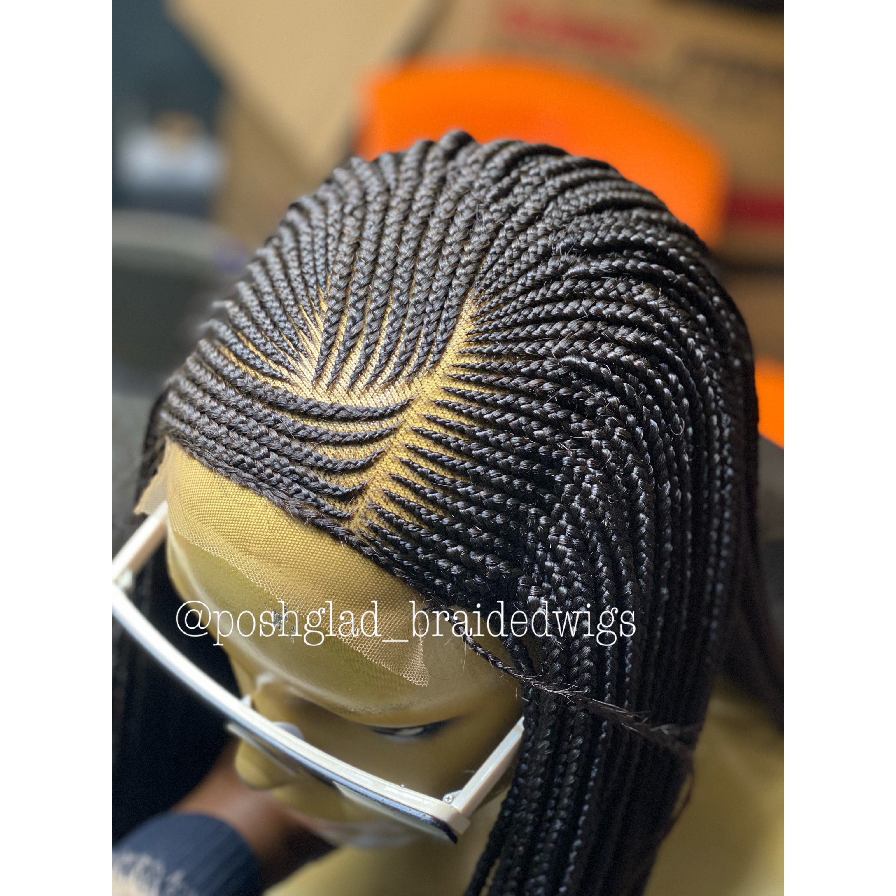 Cornrow Braid Wig Cornrow Braid Wig
