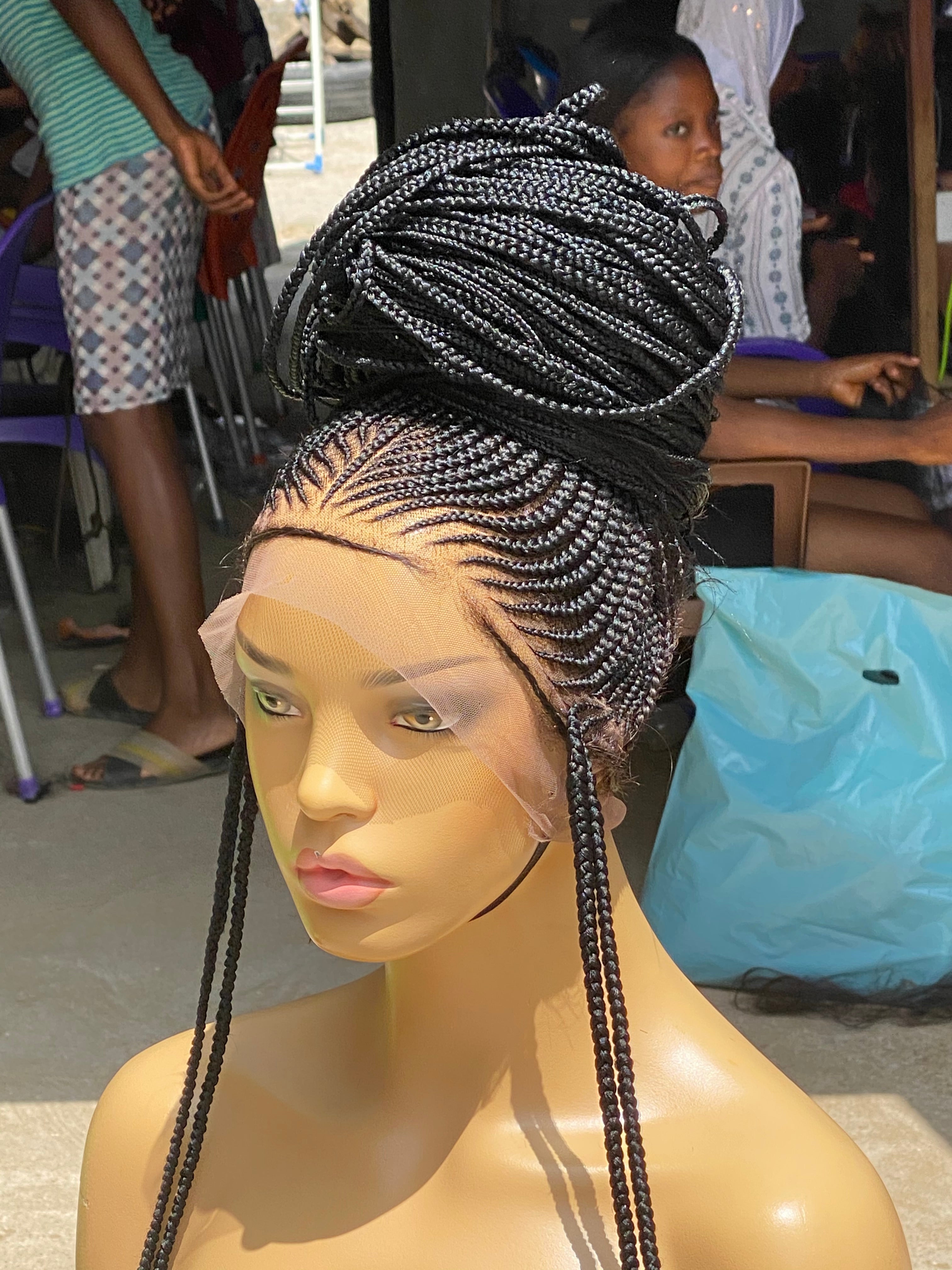 Cornrow Braid Wig Cornrow Braid Wig