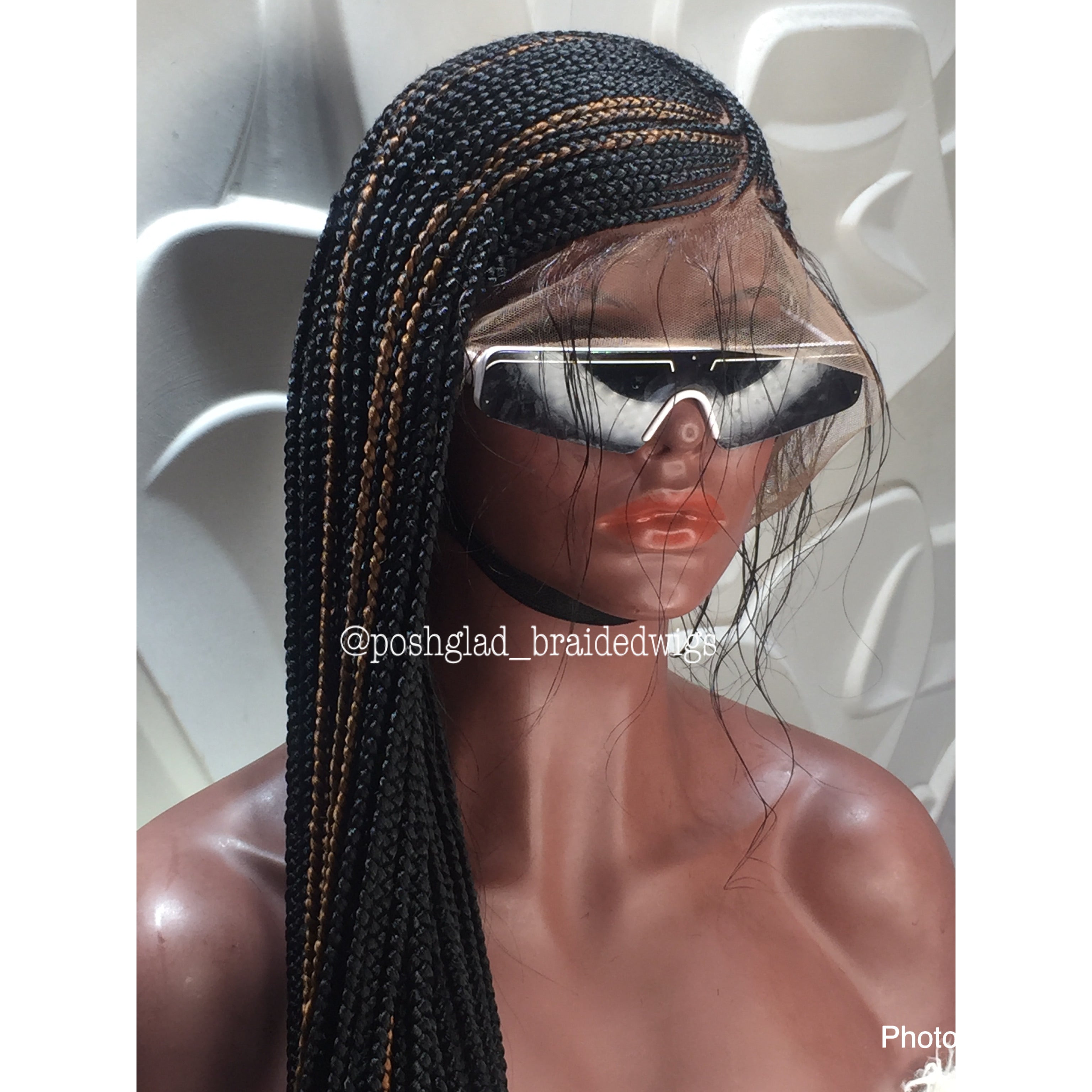 Cornrow Braid Wig - Full Lace - Abiona Lemonade Cornrow Braid Wig - Full Lace - Abiona Lemonade
